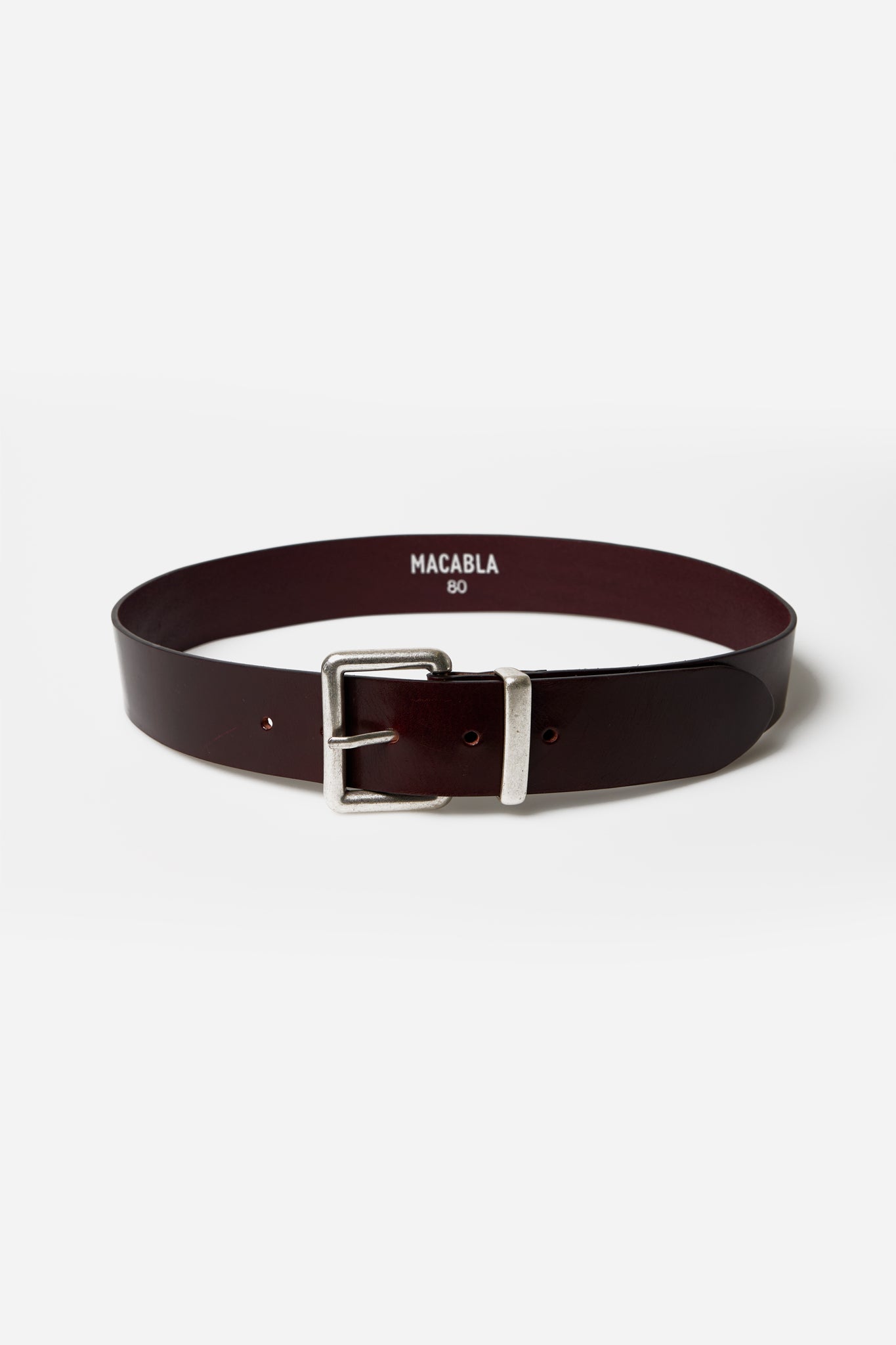 Ceinture Basique Bordeaux