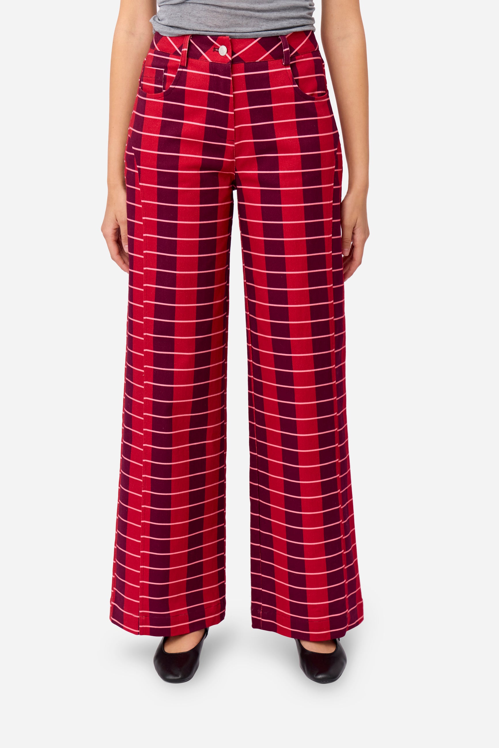 Pantalon Droit Cherry