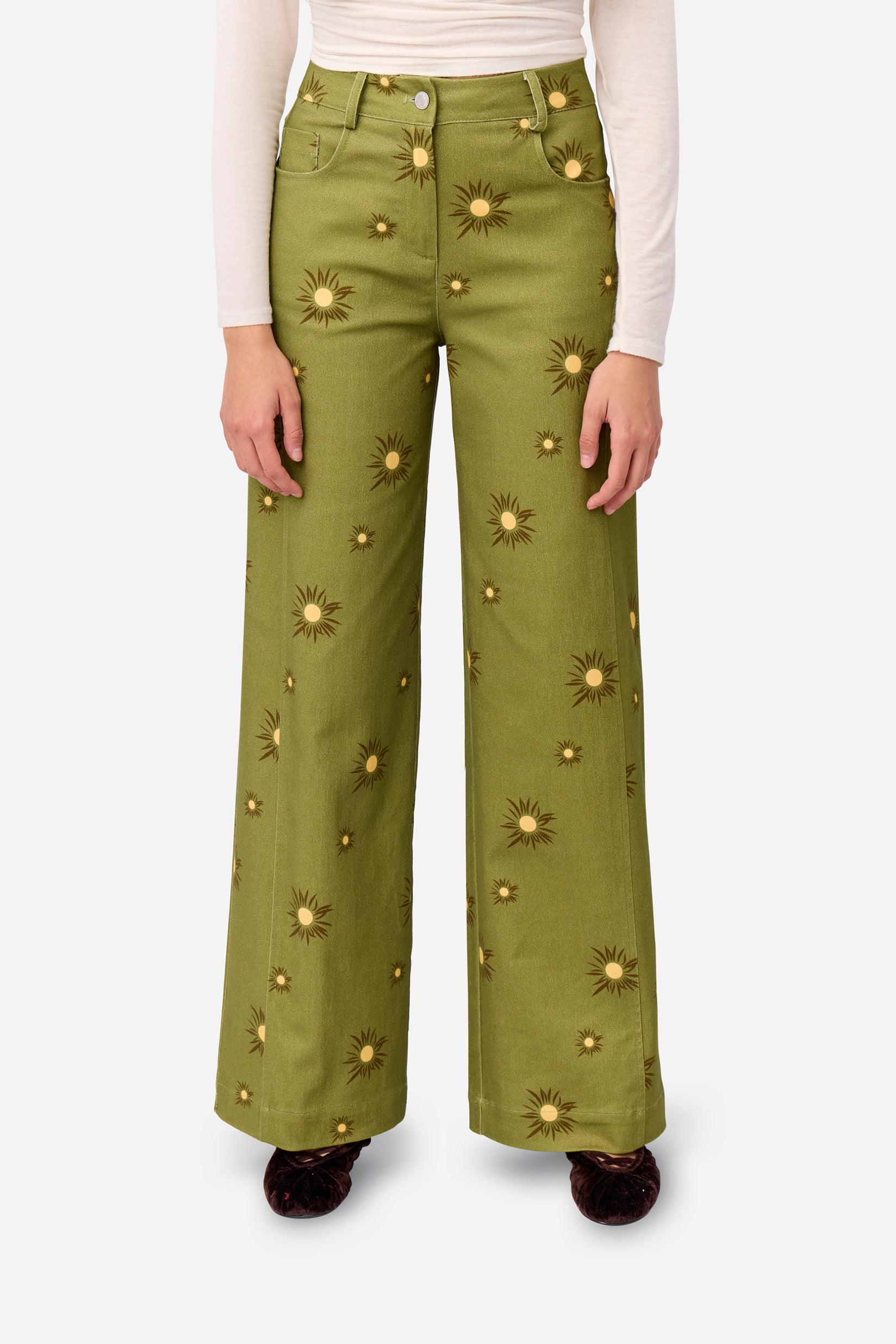 Pantalon Droit Glow
