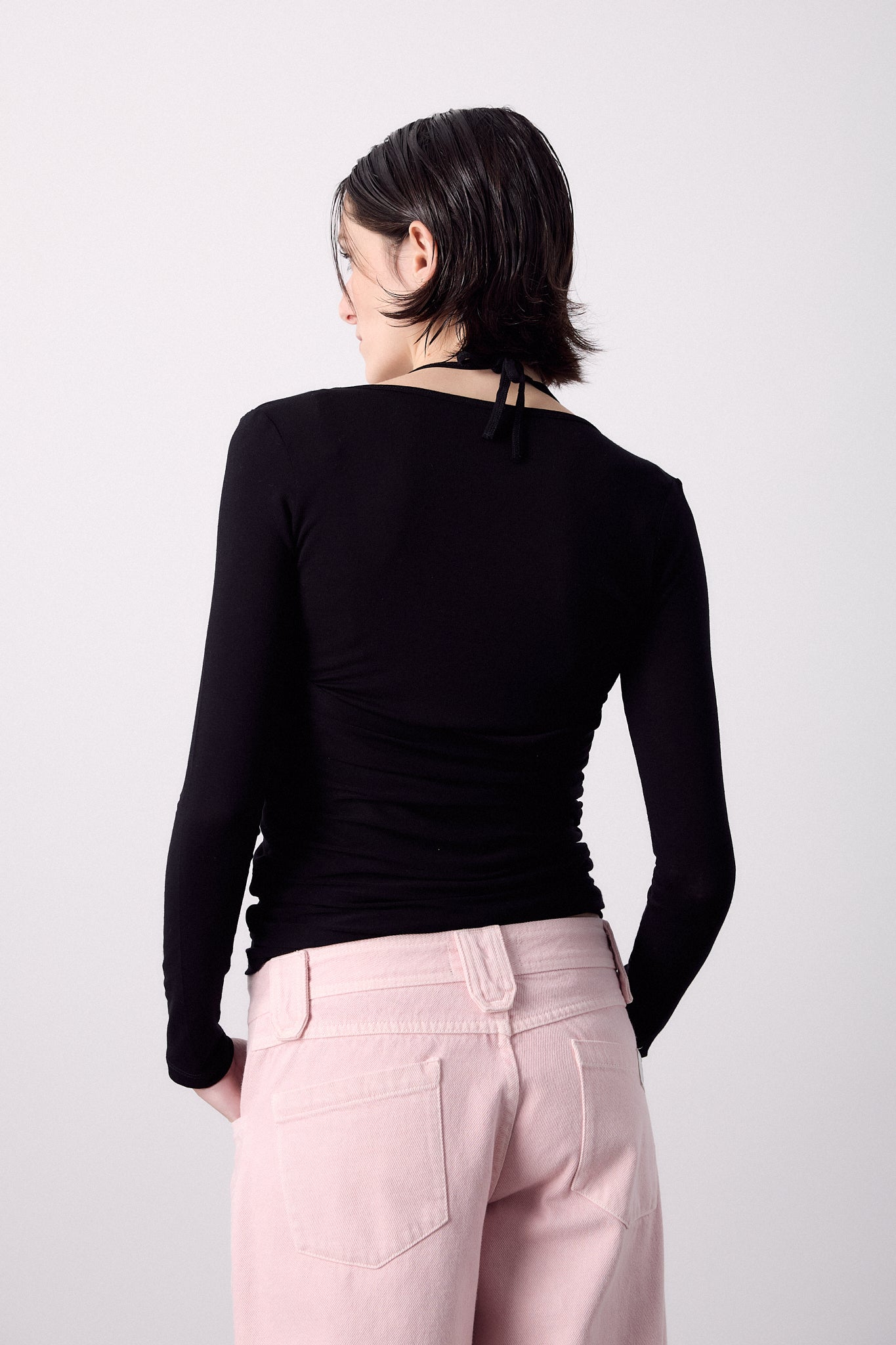 Black Overlay Top
