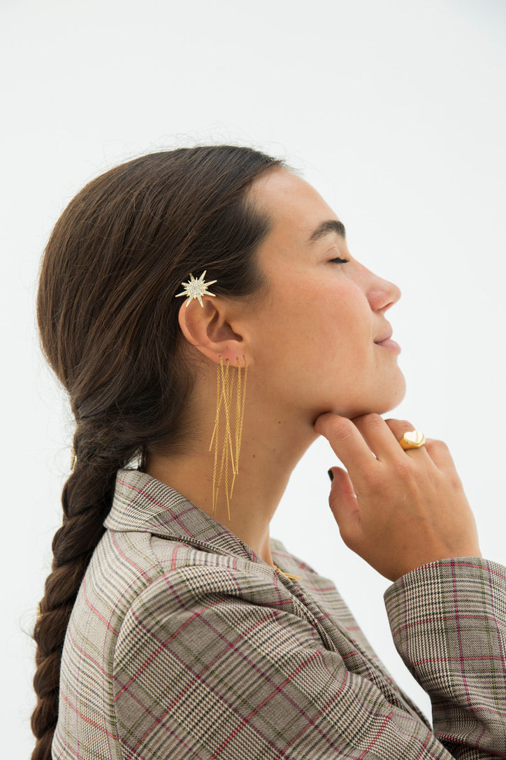 Basic Chain Earring (Unit)