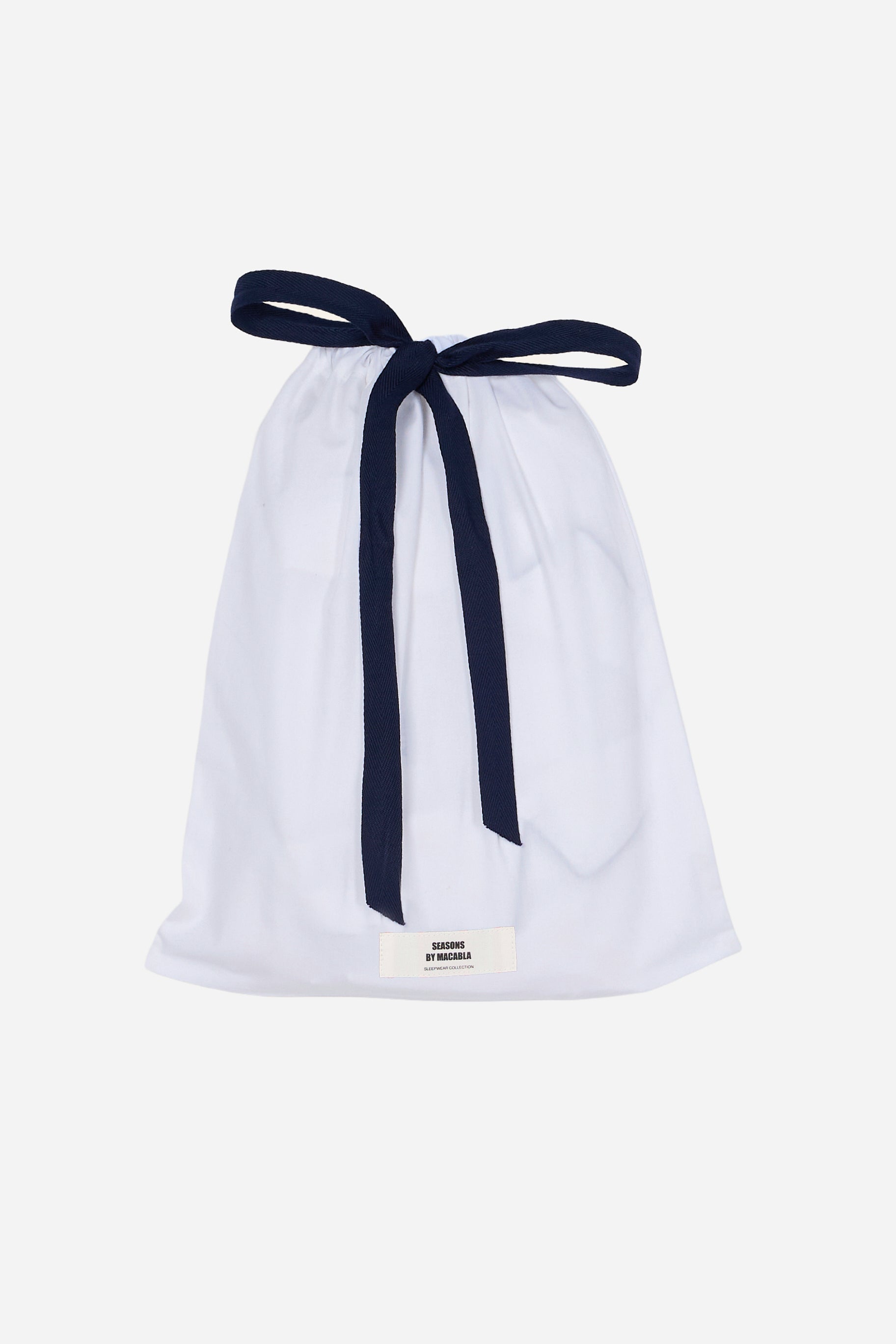 Men's White Navy Pyjamas
