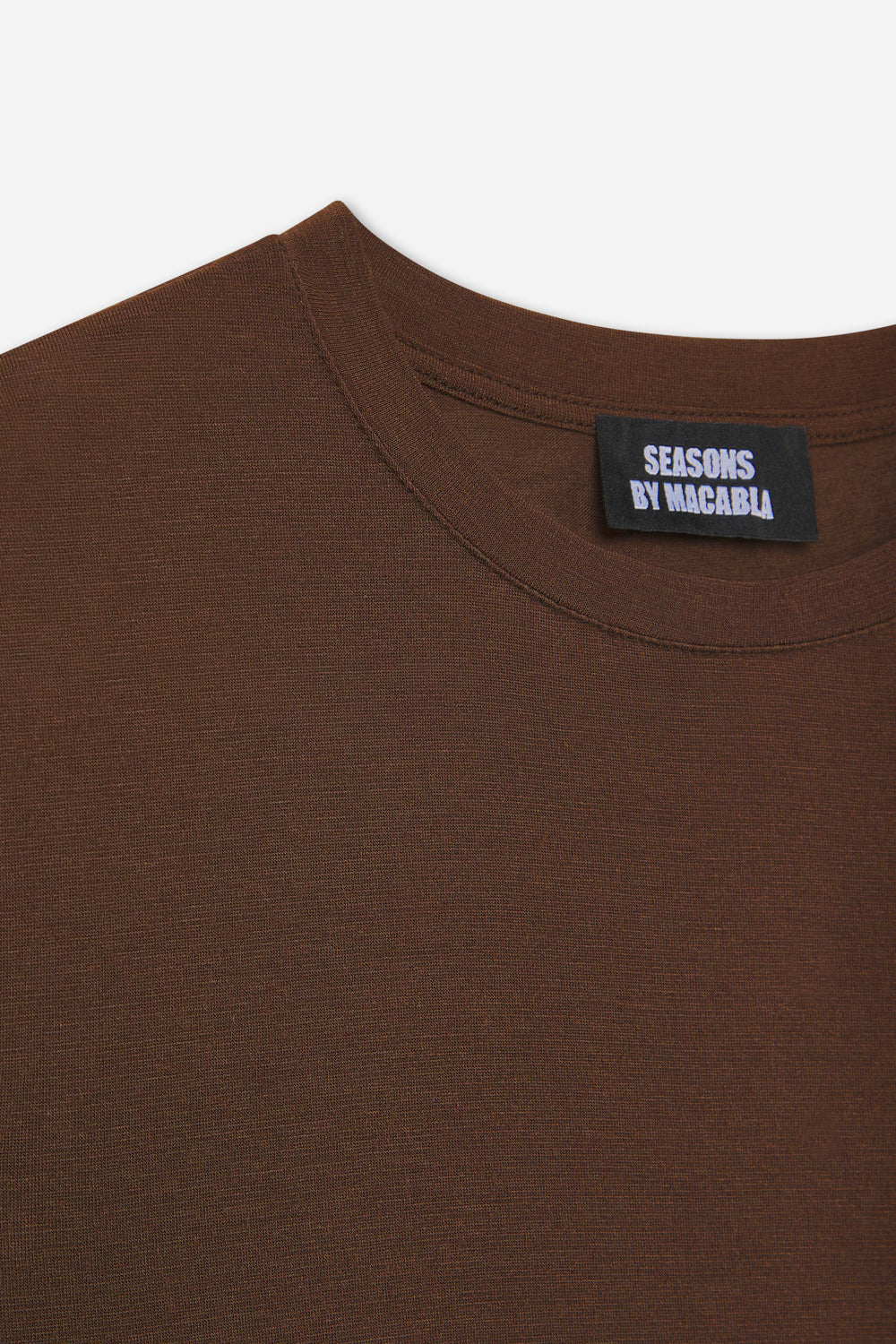 Brown Cashmere T-shirt