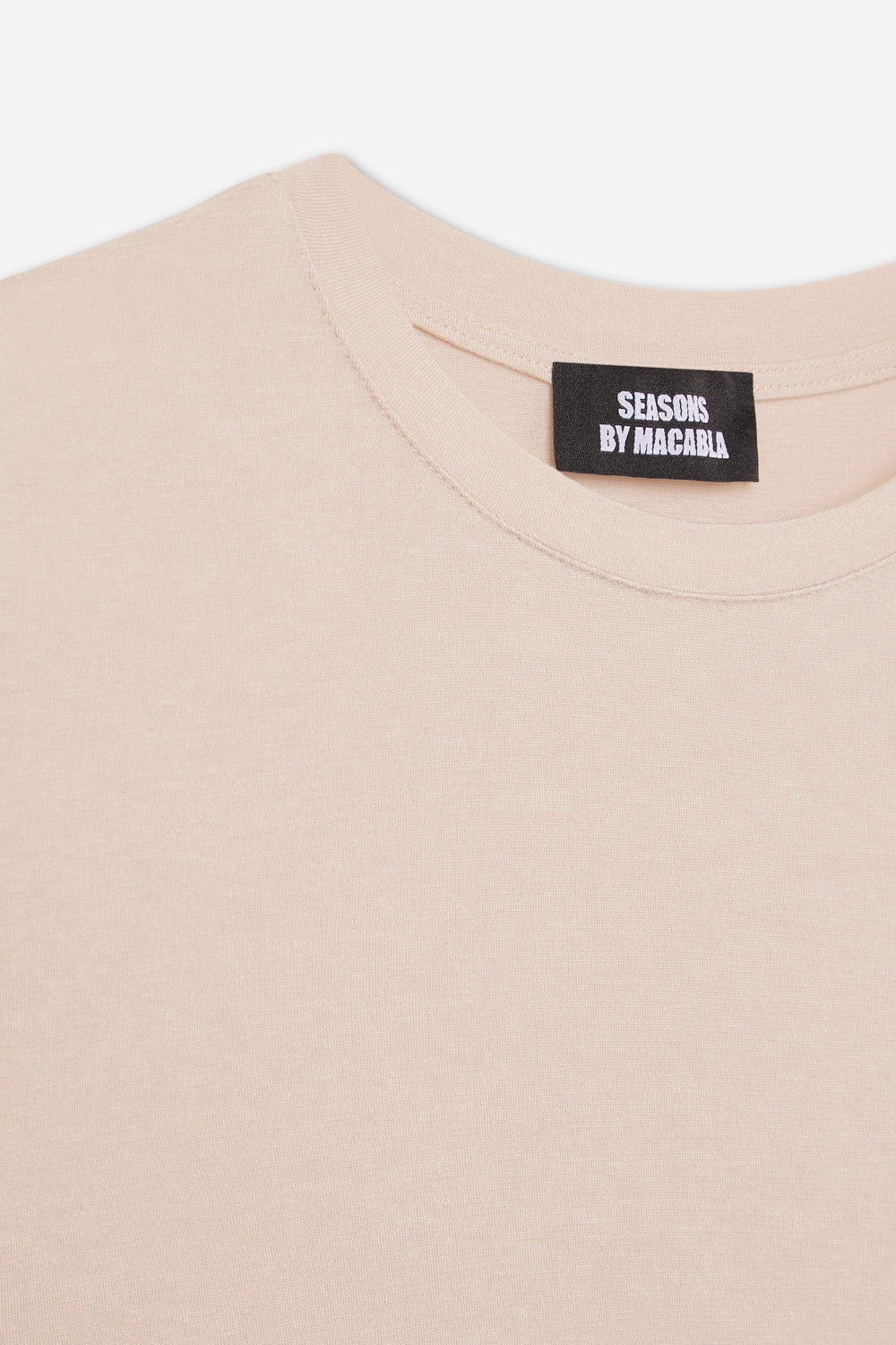 Beige Cashmere T-shirt
