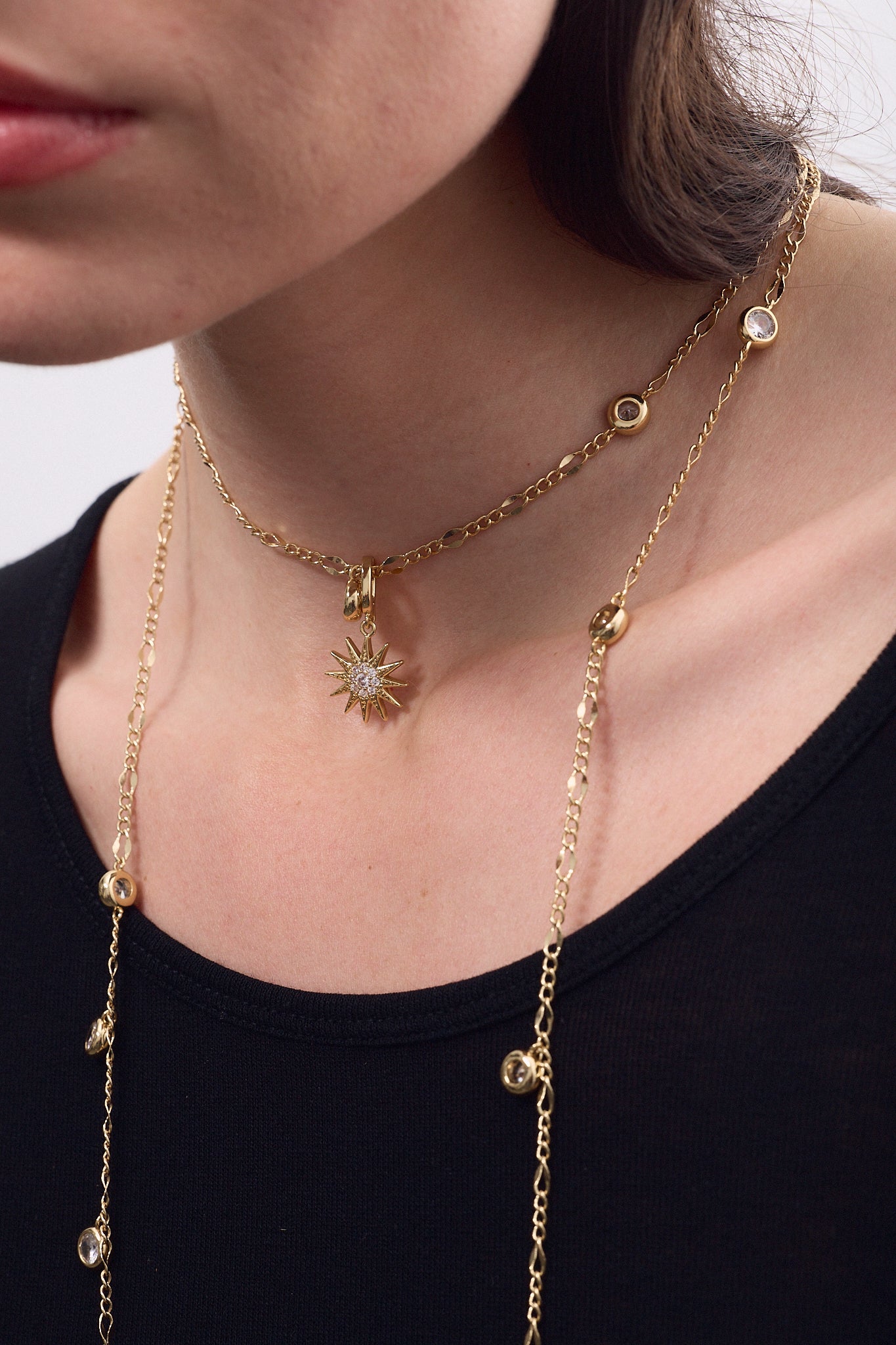 Cadena Multiposición Circonitas