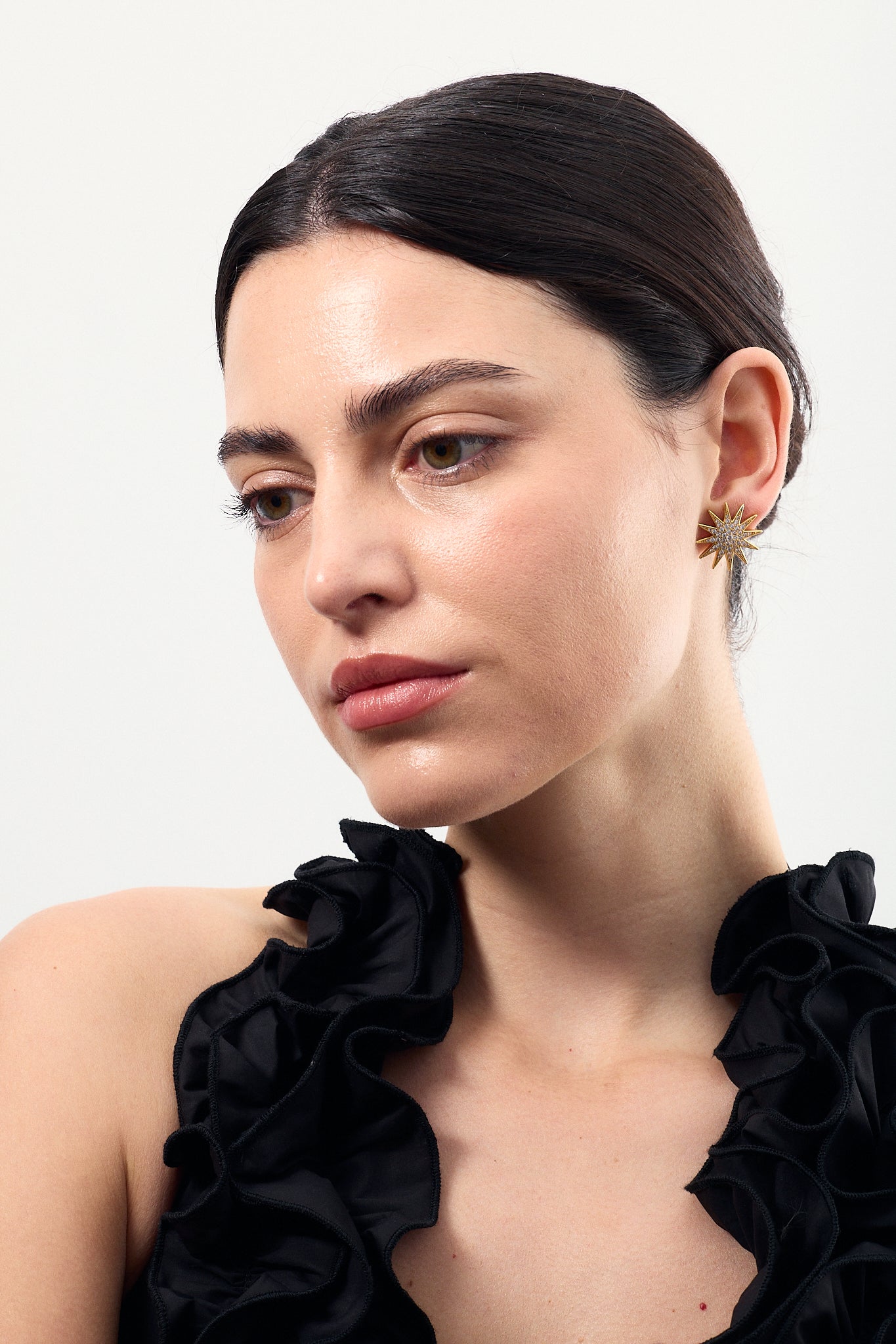 Boucles d'oreilles étoile Maxi
