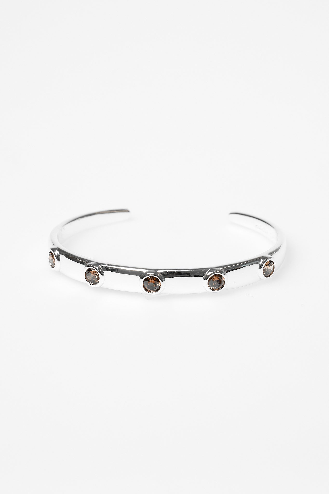 Bracelet Zircons Marrons