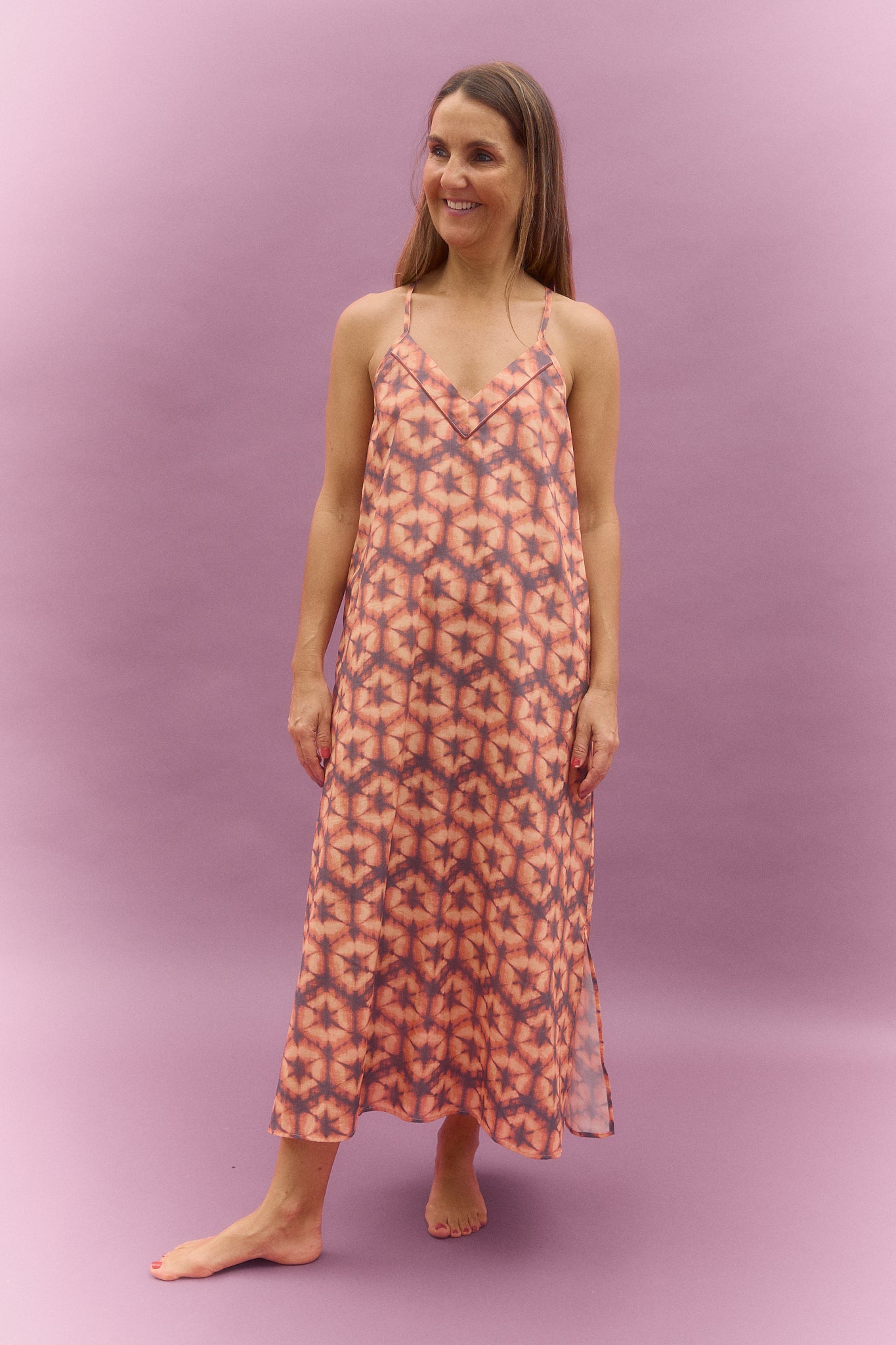 Chemise de nuit tie-dye