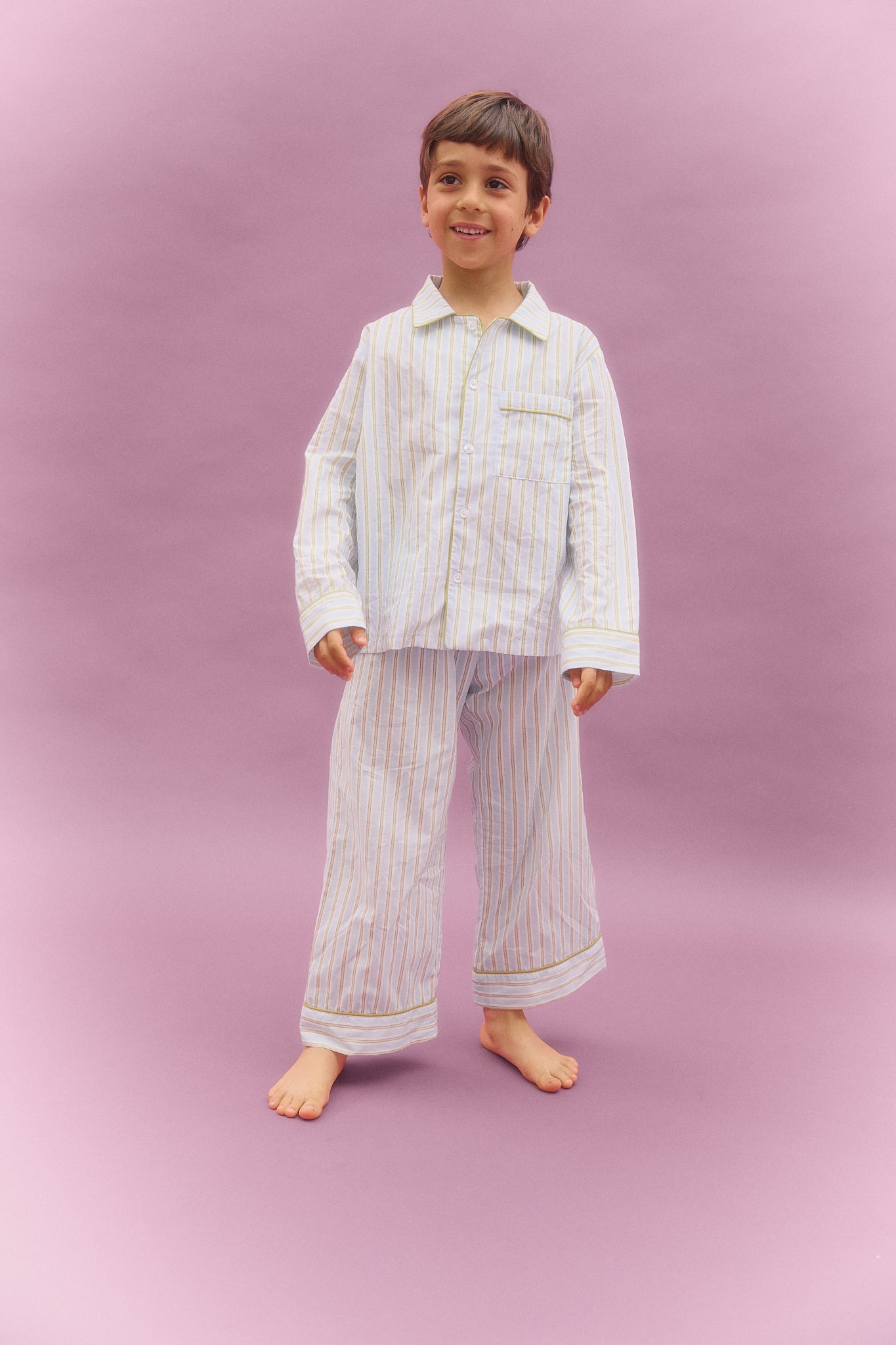 Pyjama Rayé Bleu Kids