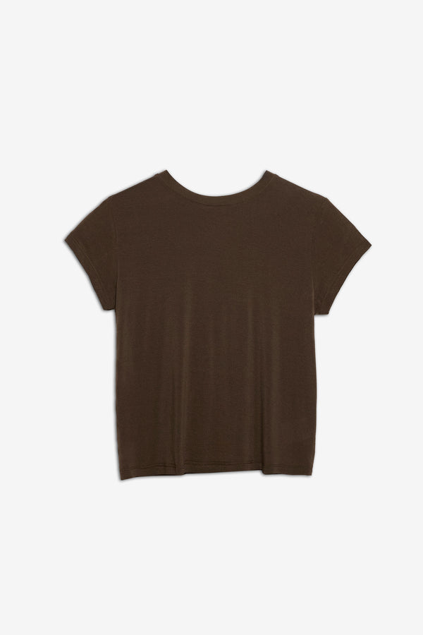 Brown Cashmere T-shirt