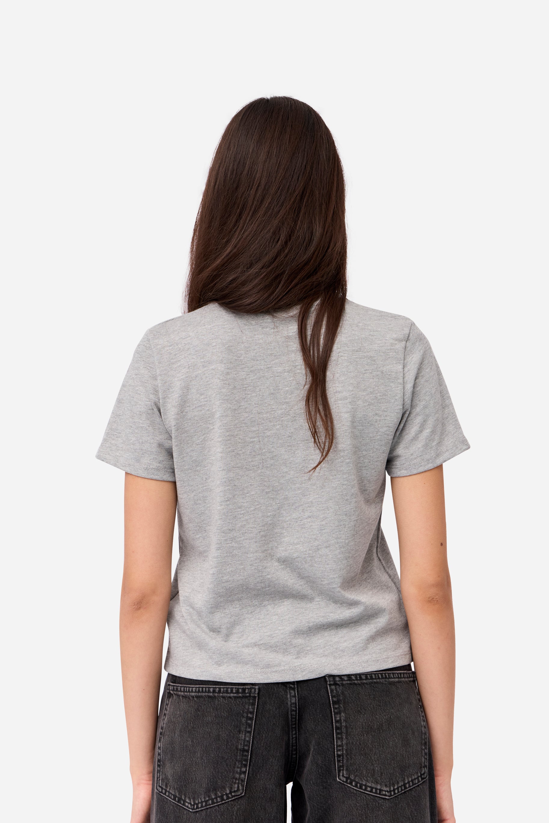 Camiseta Algodón Gris