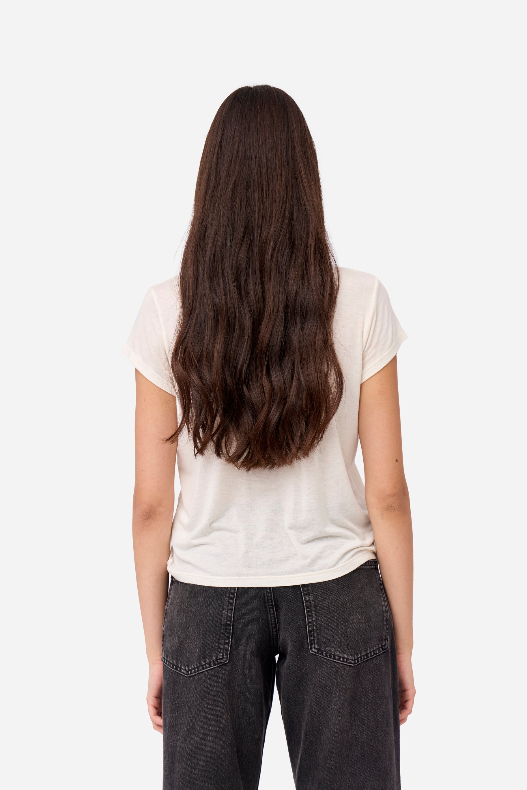 Cream Cashmere T-Shirt
