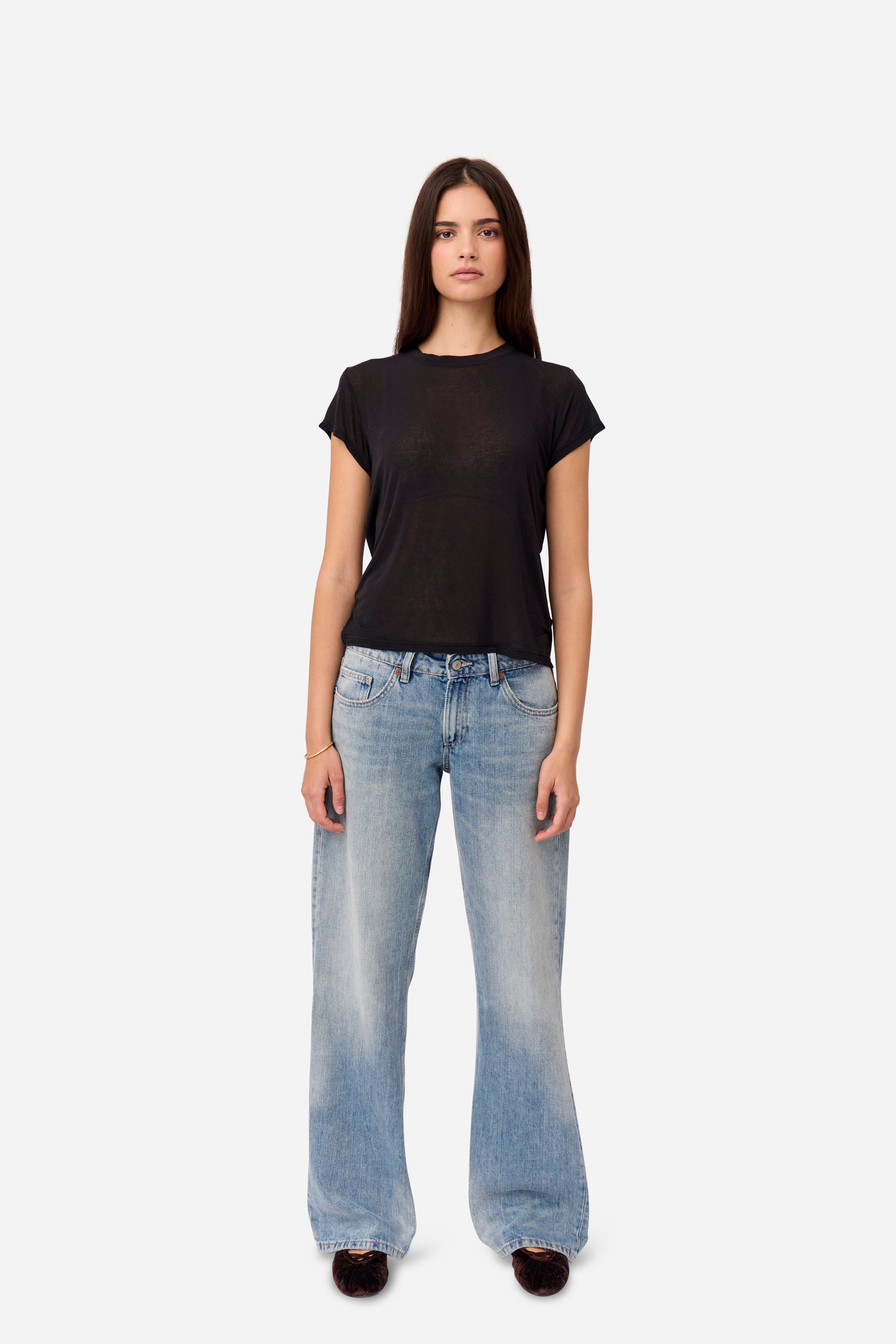 Black Cashmere T-shirt