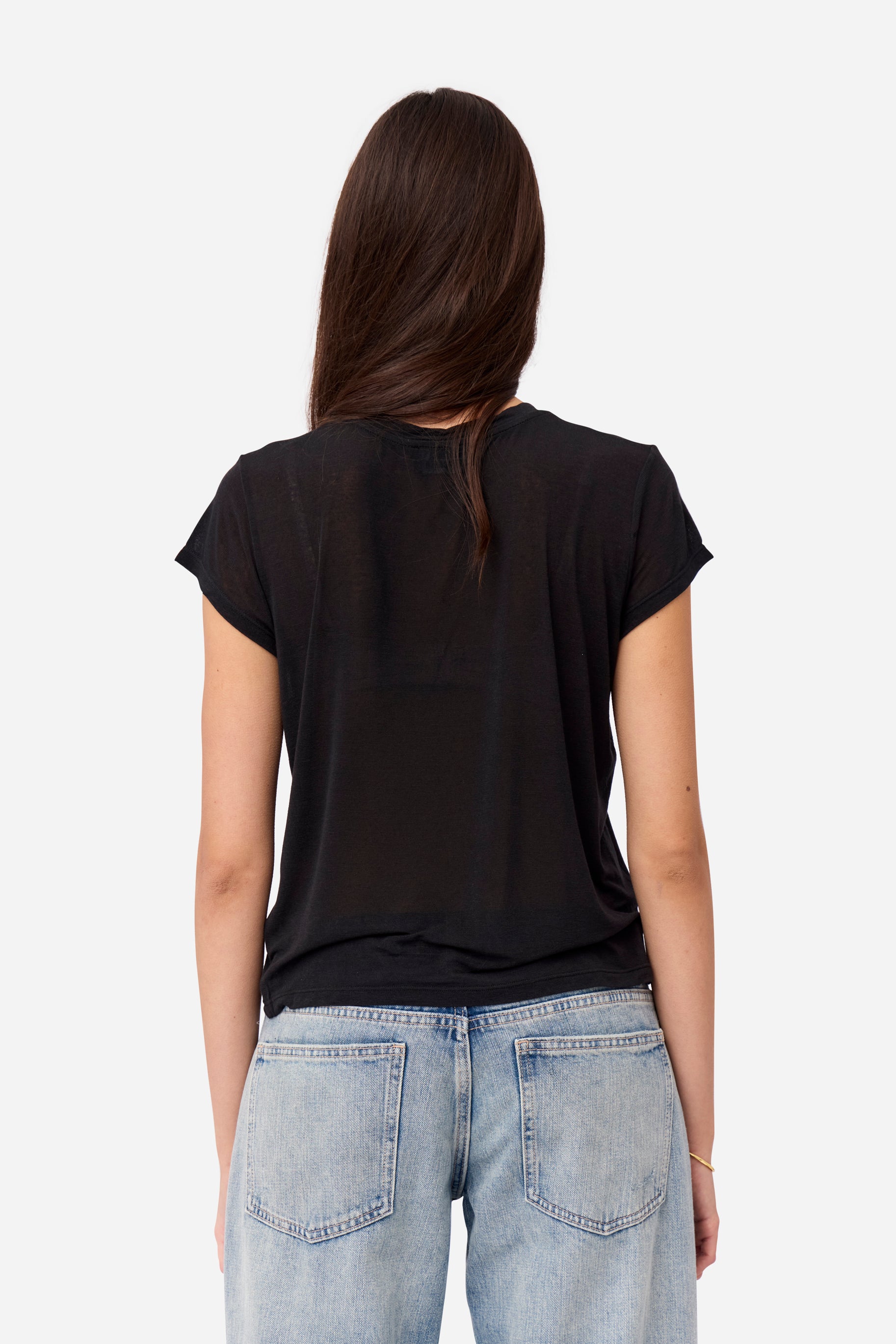 Black Cashmere T-shirt