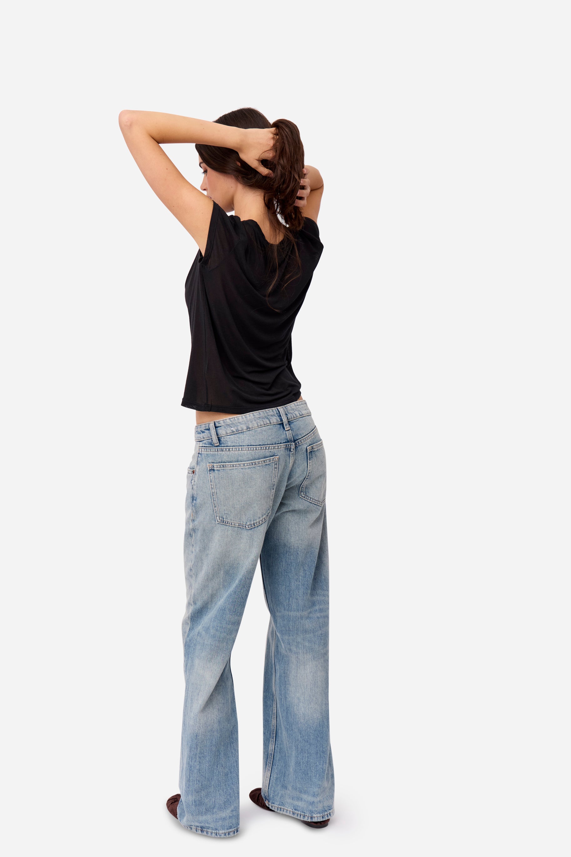 Black Cashmere T-shirt