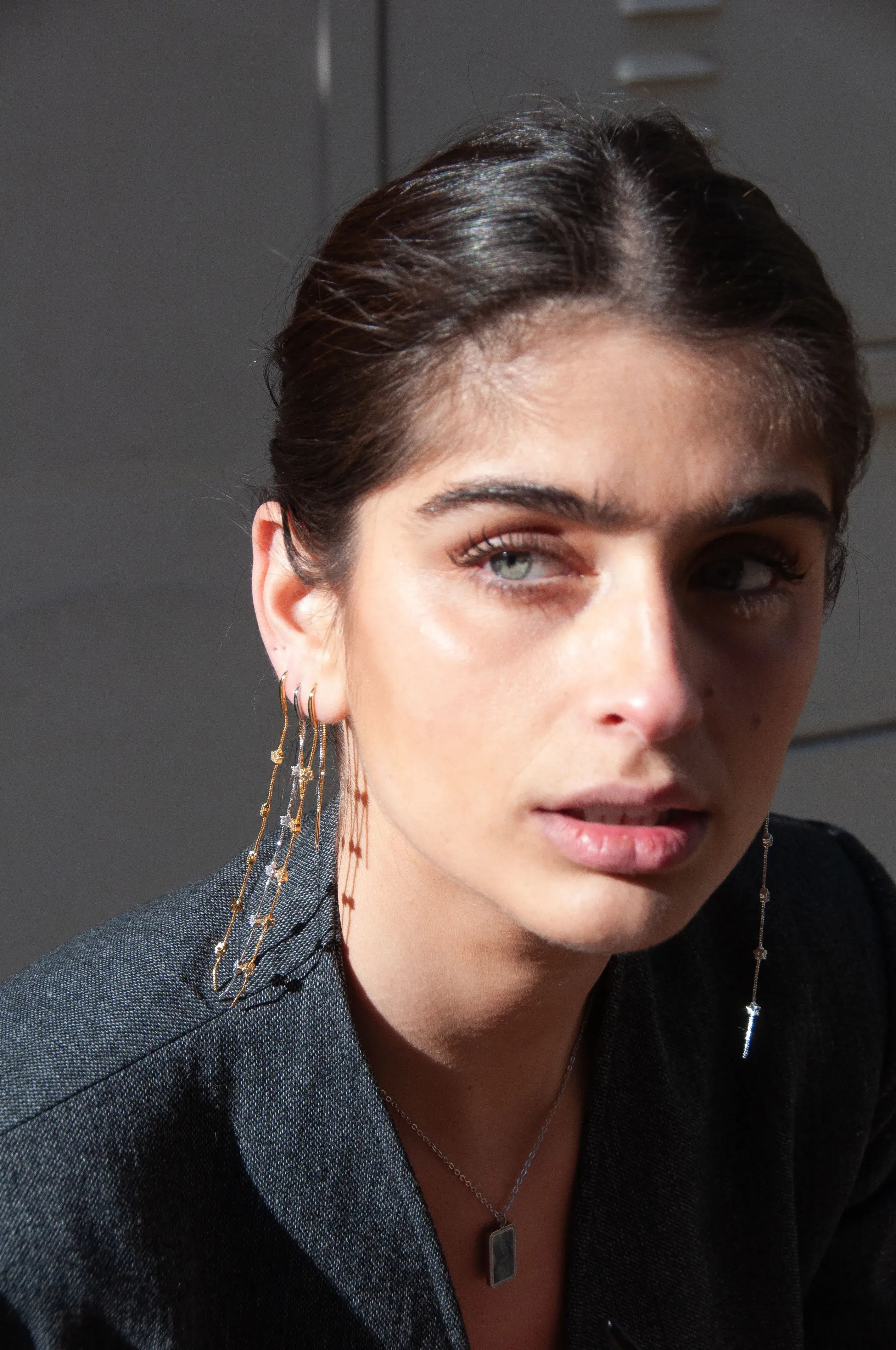 Star Chain Earring (Unit)