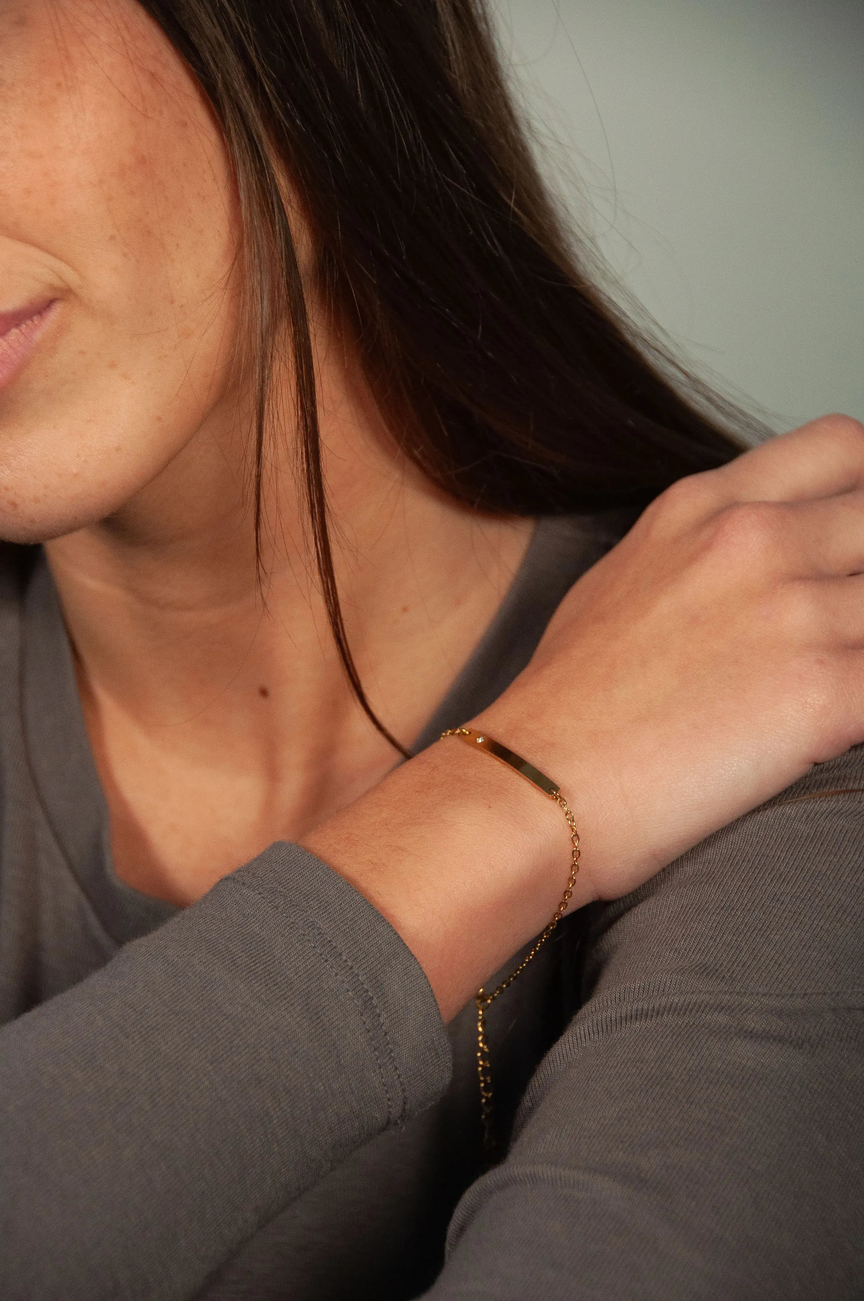 Bracelet Zircon Chain