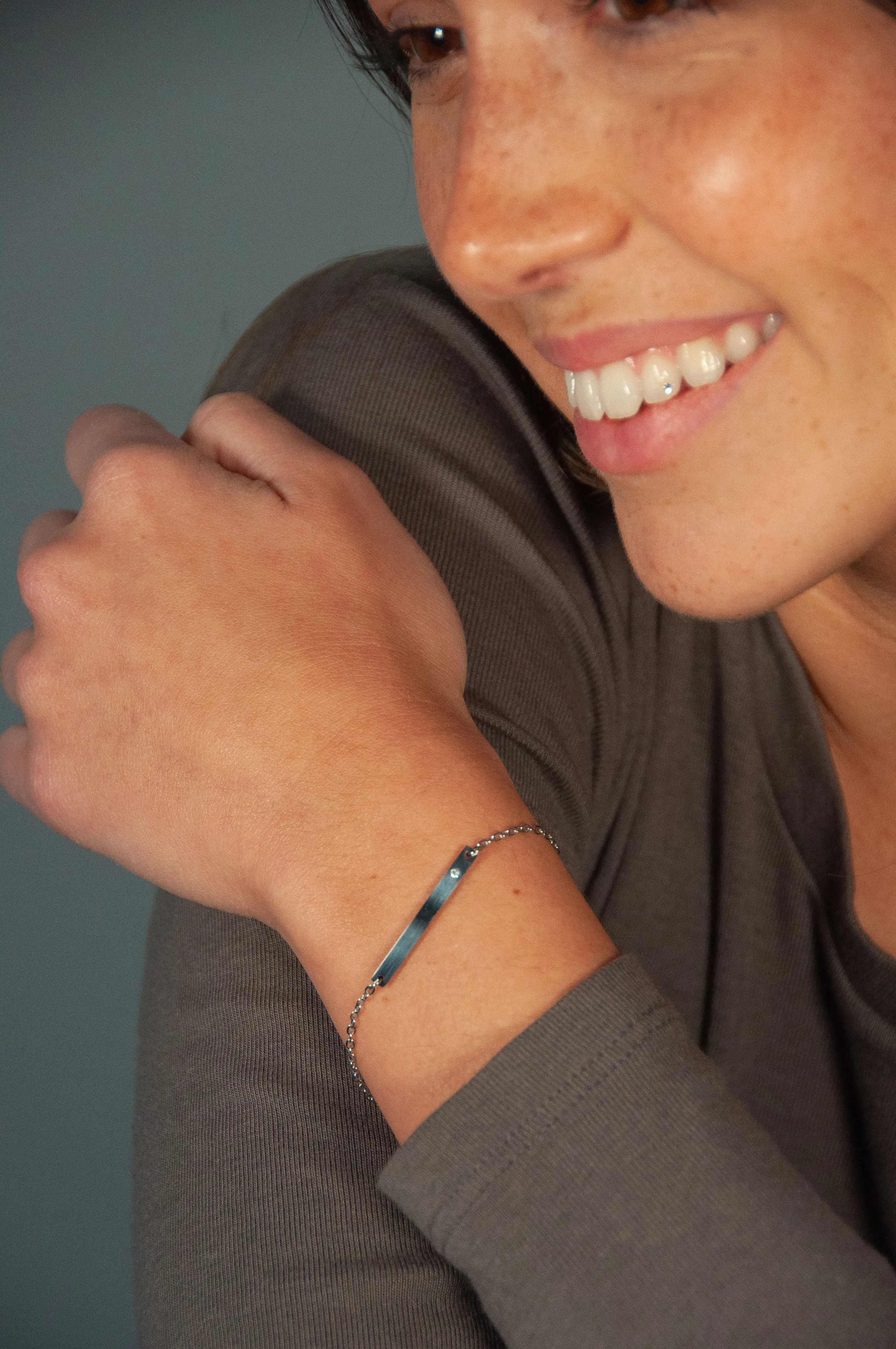 Bracelet Chaîne Zircon