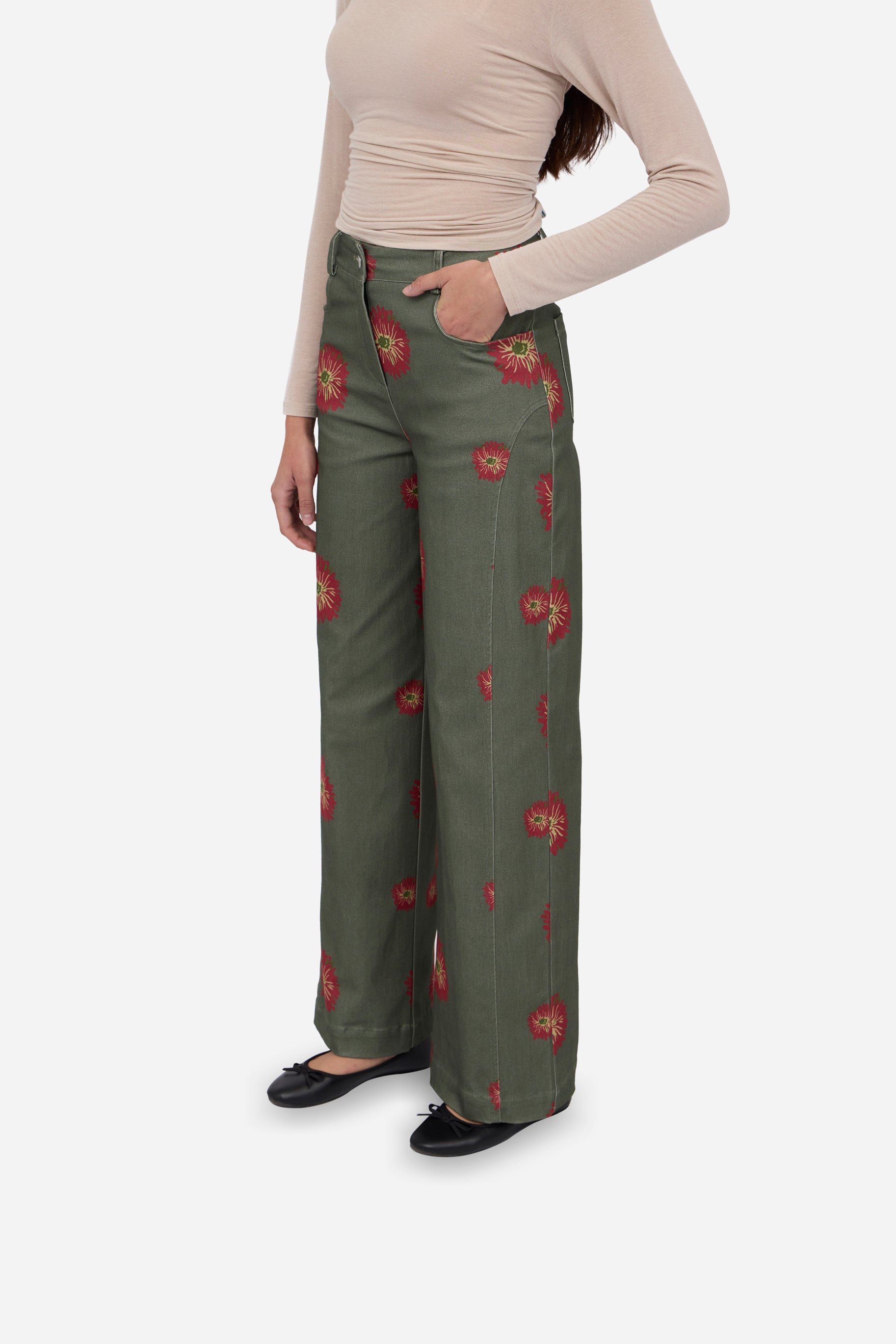 Pantalón Recto Camelia