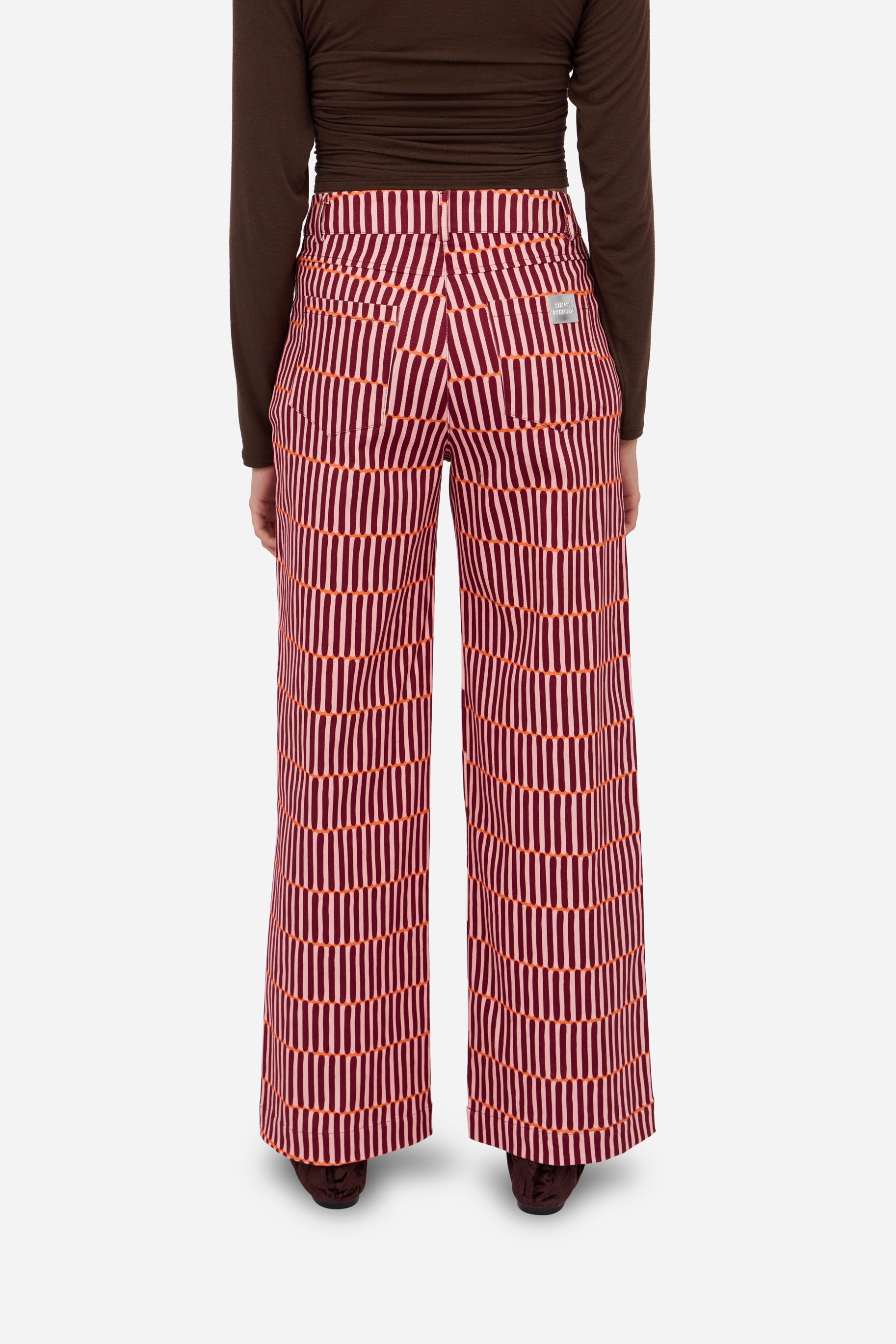 Berry Straight Trousers