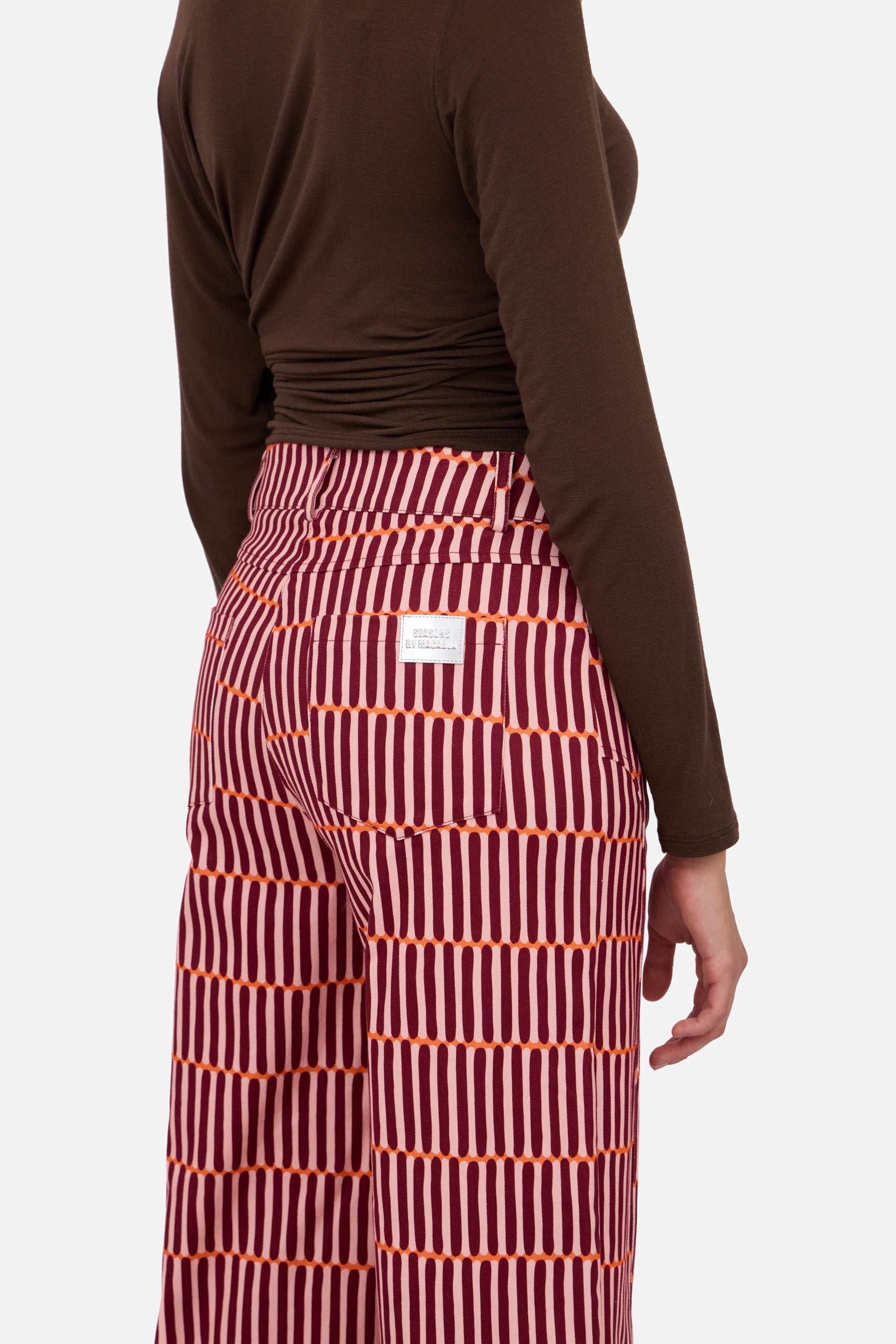 Berry Straight Trousers