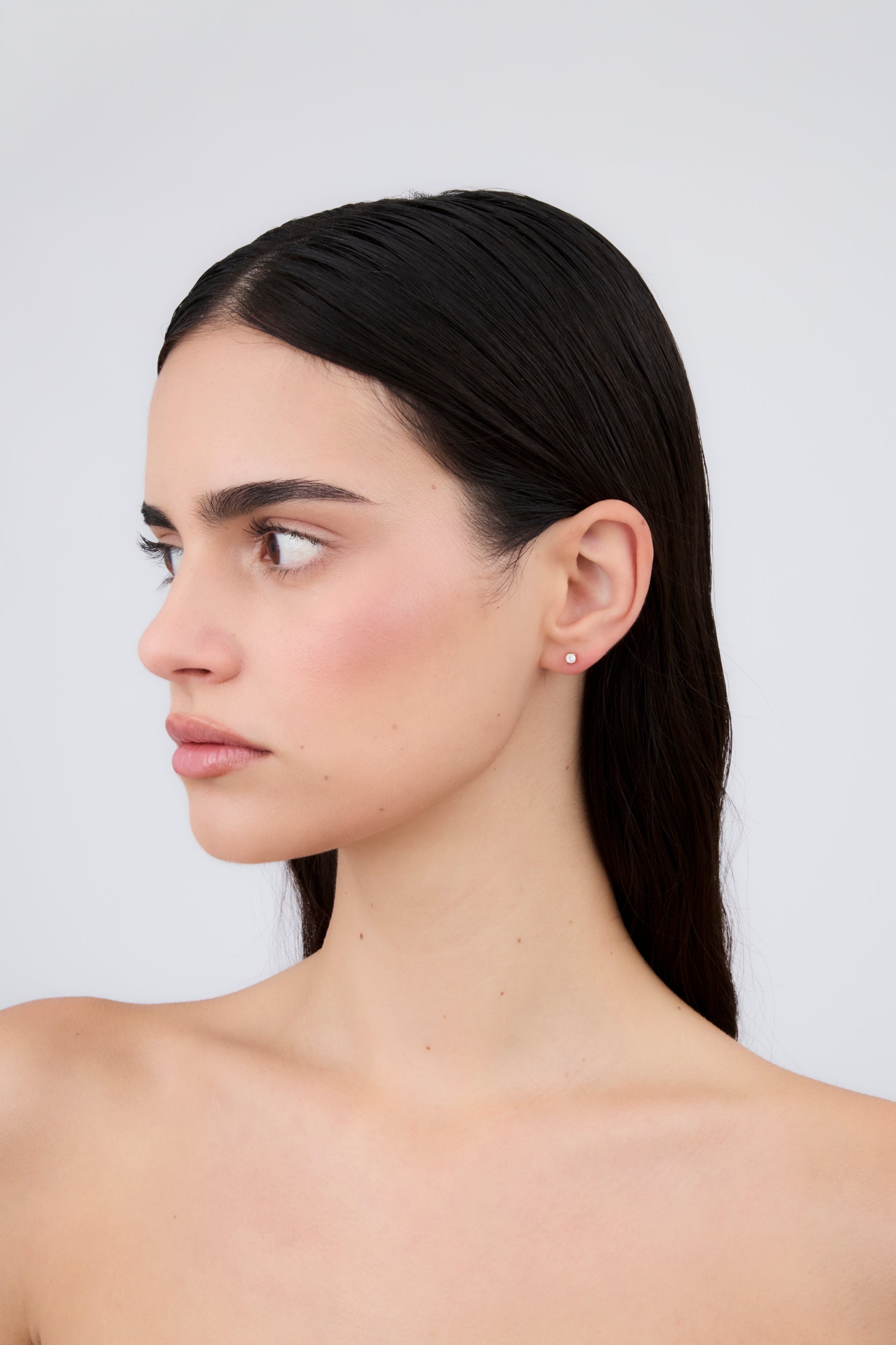 Boucle D'oreilles Détachable Zircons