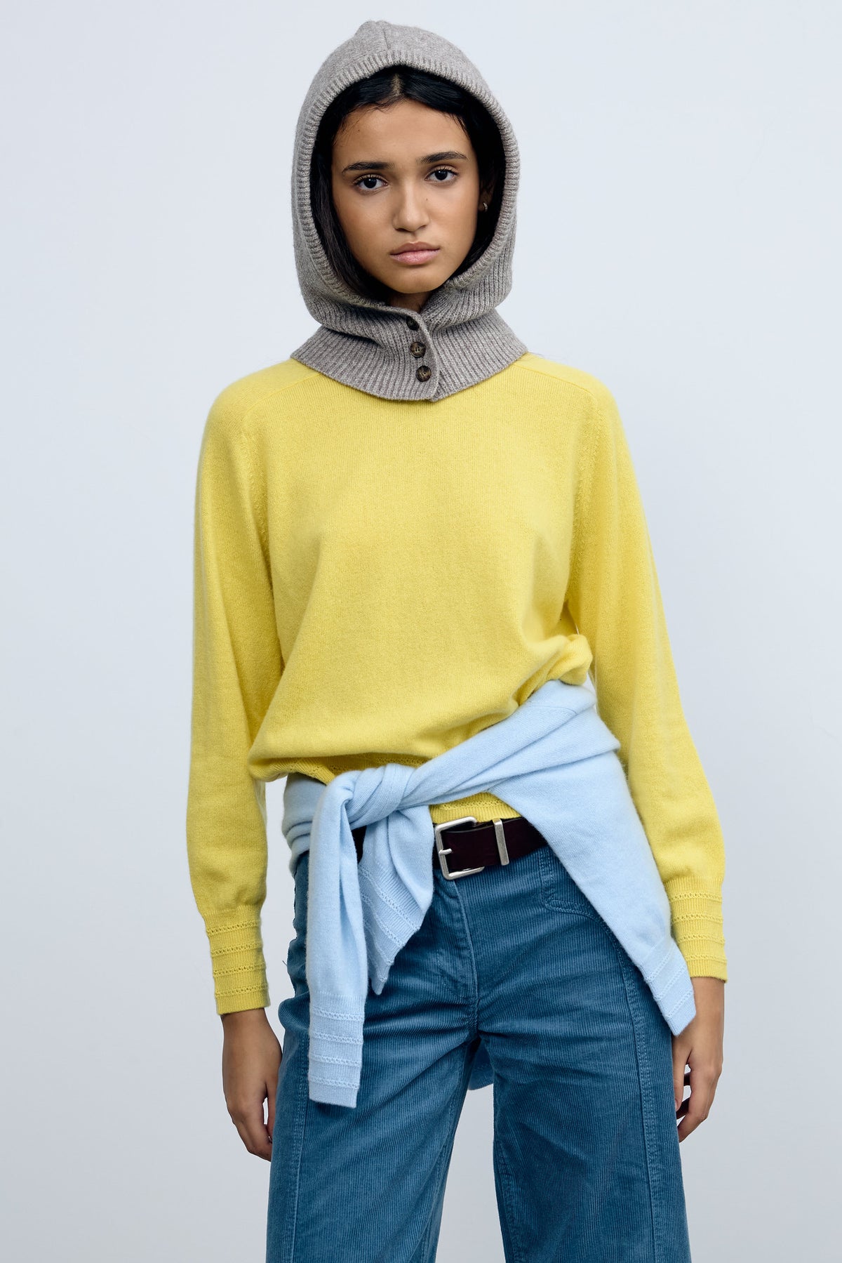 Yellow Cashmere Sweater