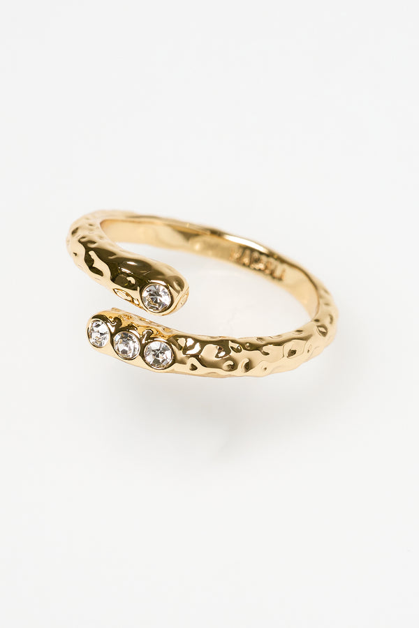 Bague double irrégulière