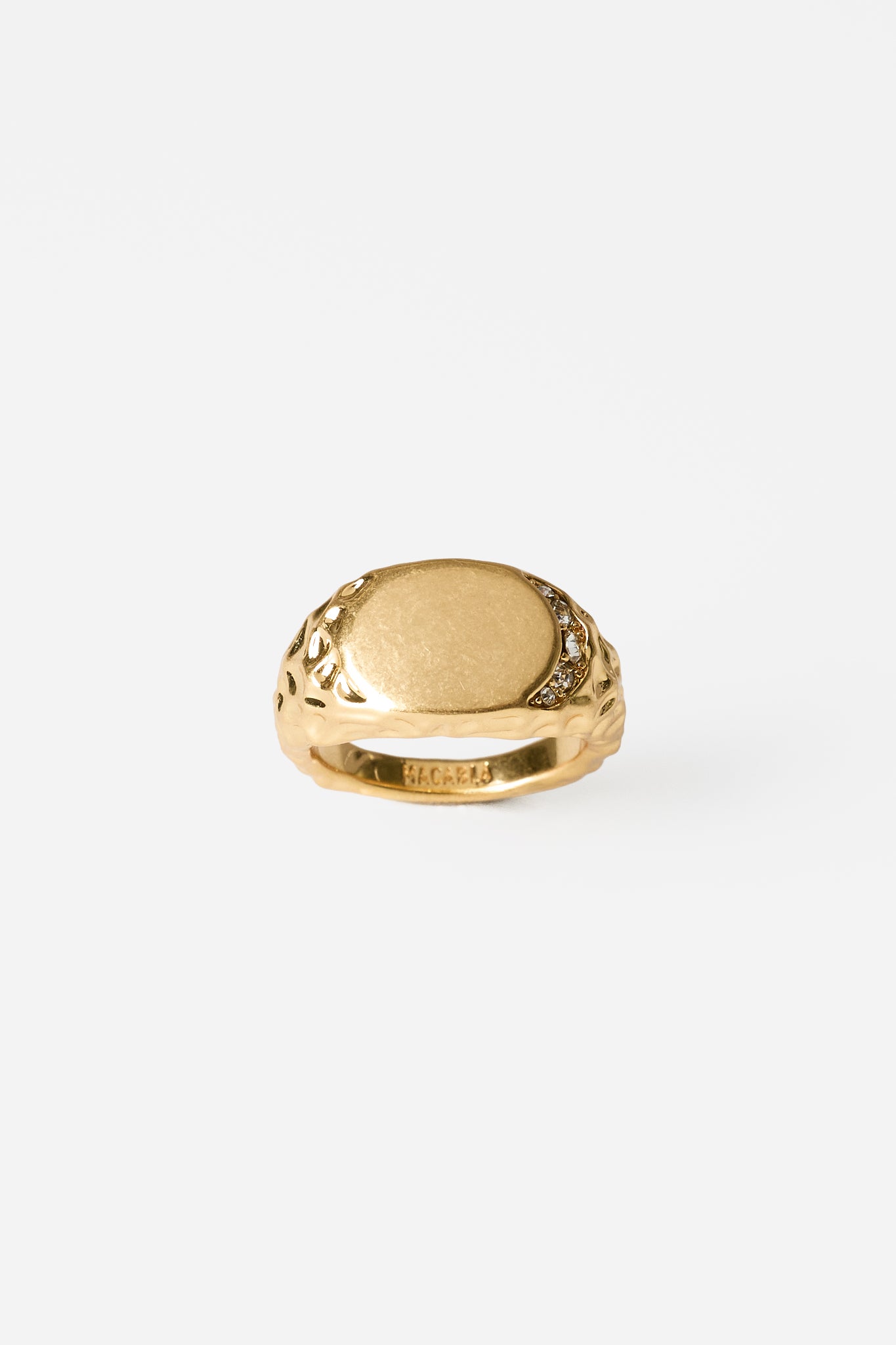 Bague Ovale Irrégulière