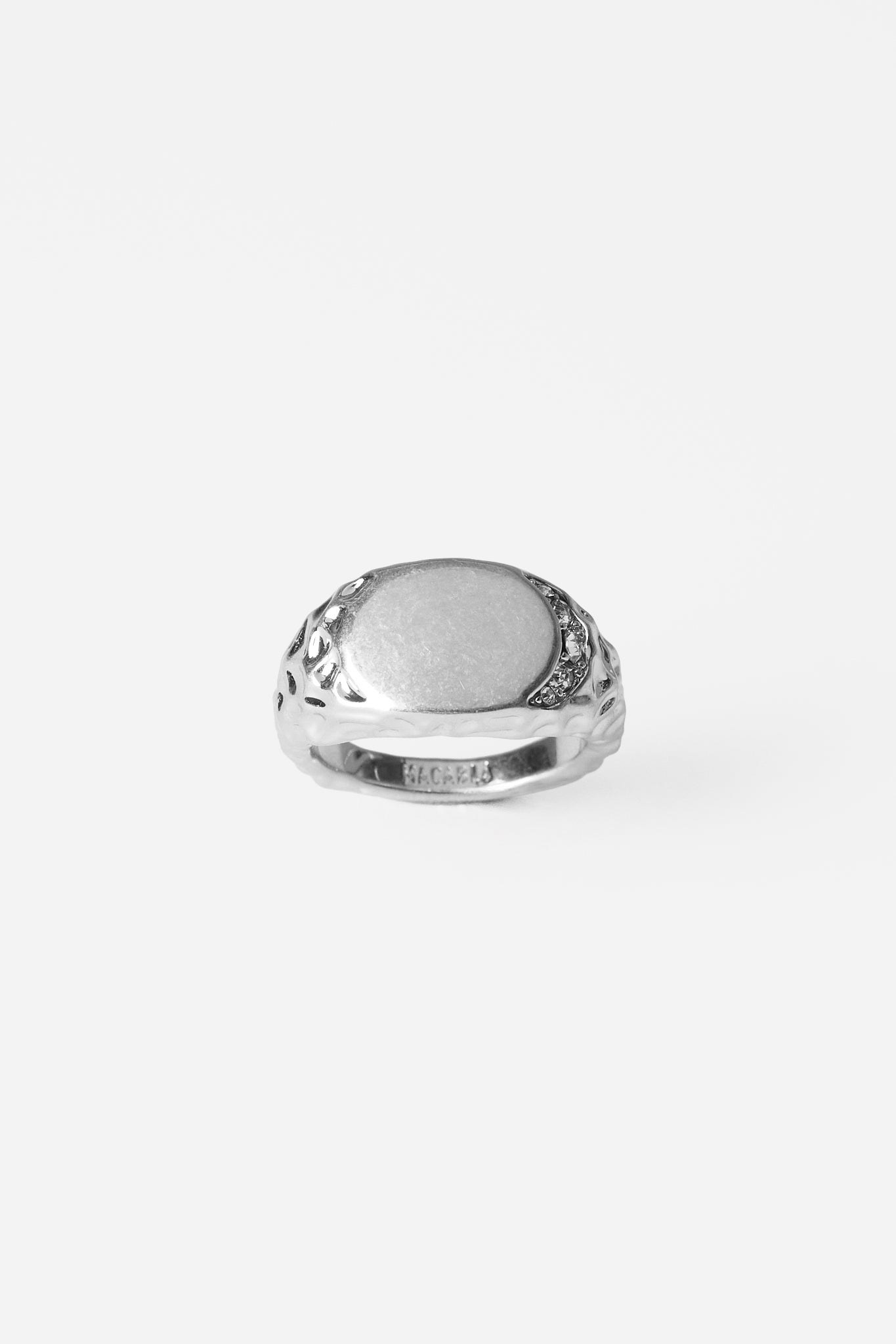 Bague Ovale Irrégulière