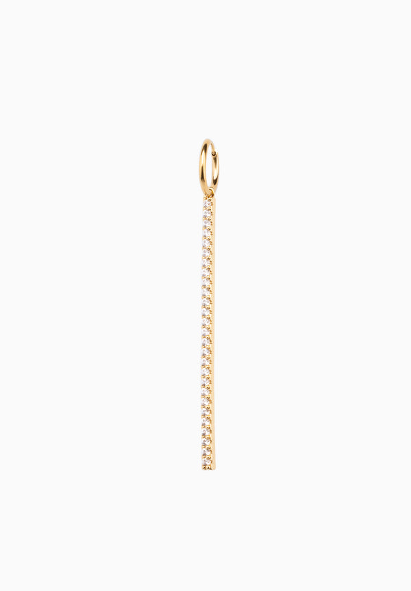 Zircon Bar Earring (Unit)