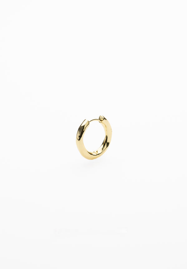 Mini boucle d'oreille irrégulière 12 mm