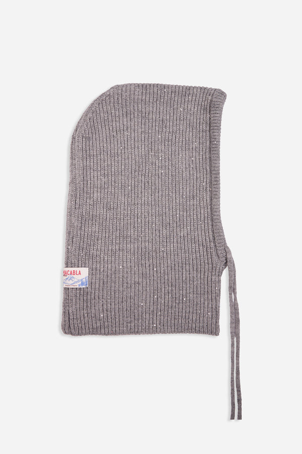 Dark Grey Shimmer Balaclava