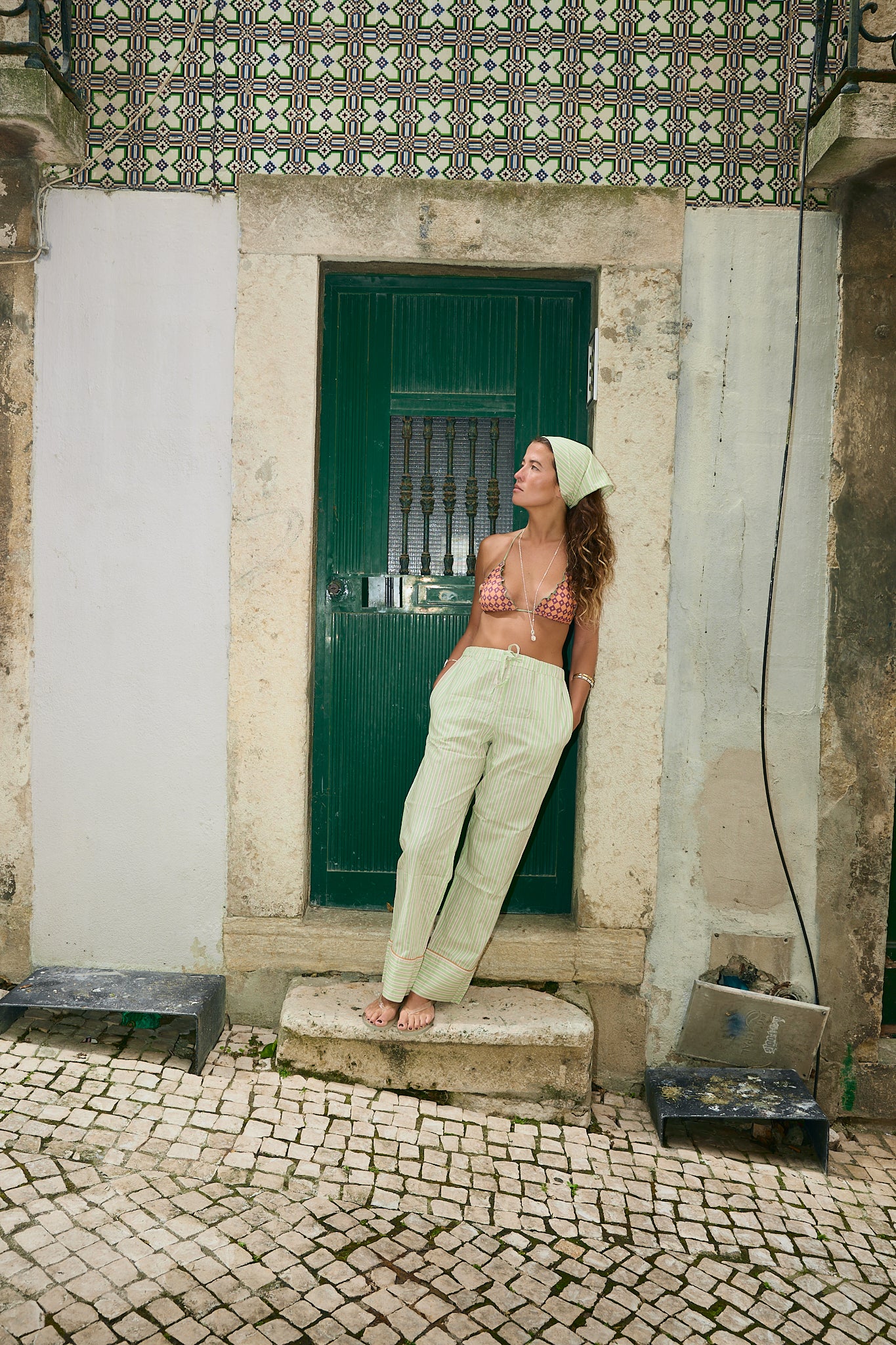 Bandana Rayas Verde