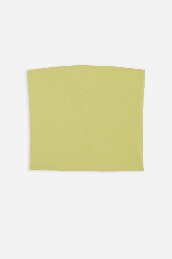 Green Bandeau Top