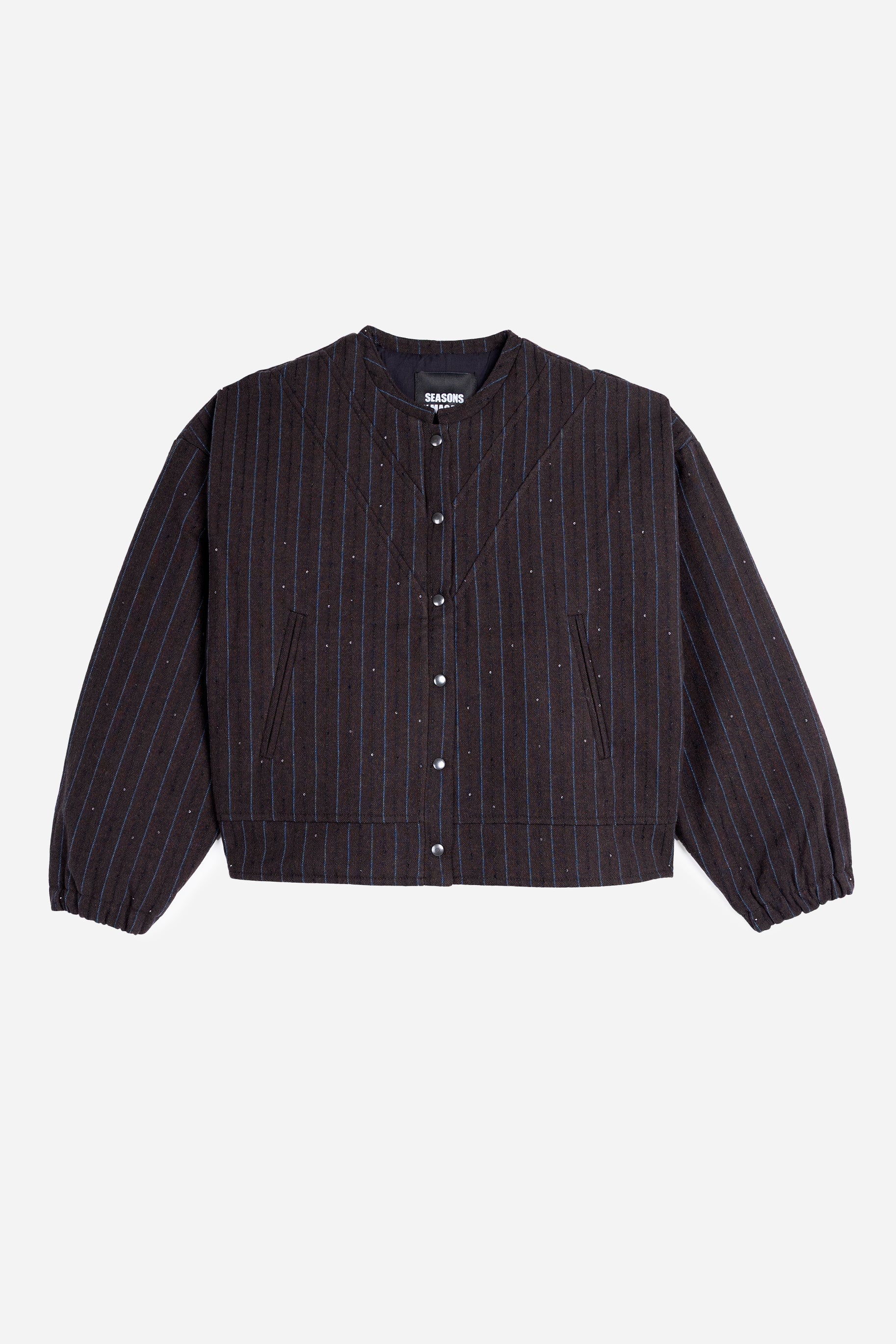 Bomber Rayas Brillo