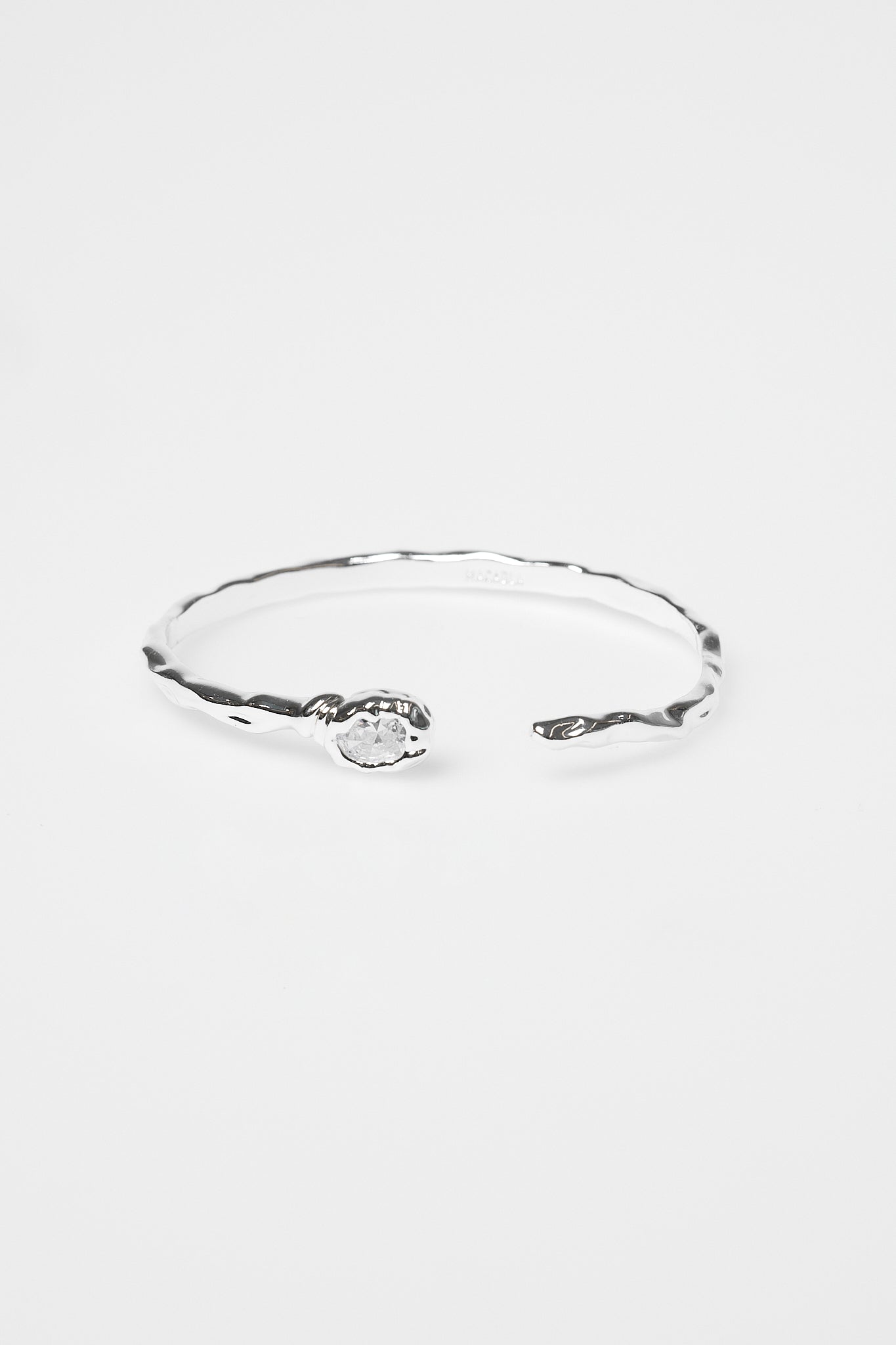 Bracelet irrégulier en zircone
