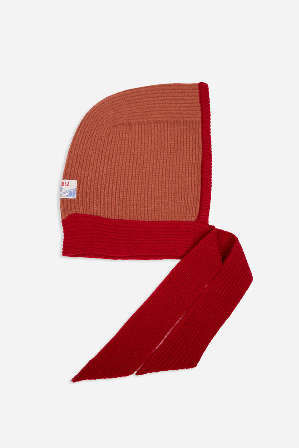 Capota Teja y Rojo