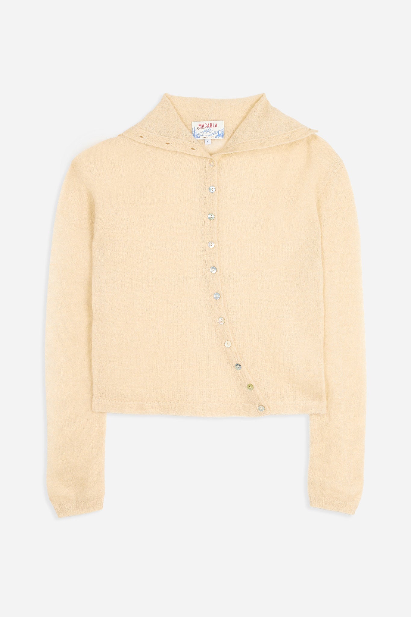 Off-white Asymmetric Cardigan