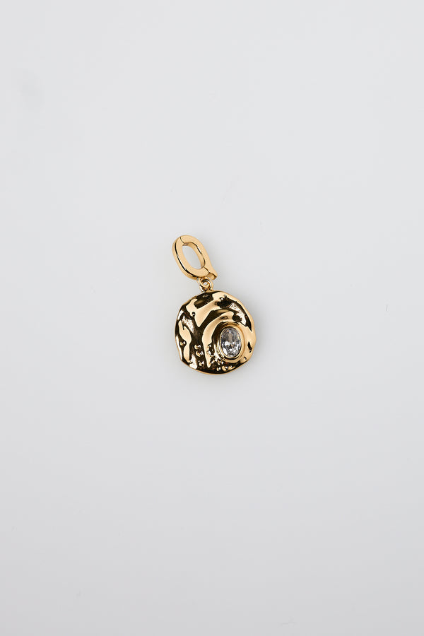 Charm Medalla Circonita