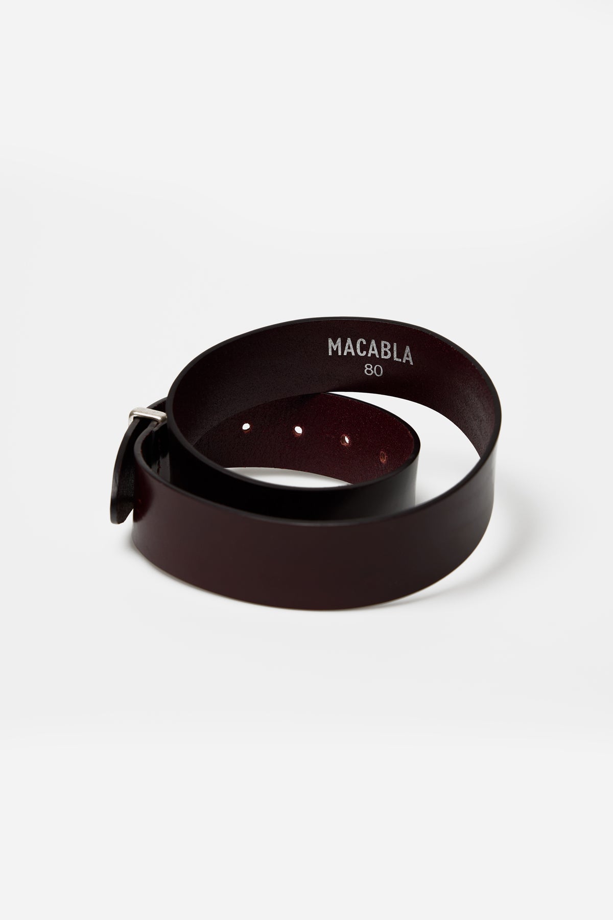 Basic Burgundy Belt