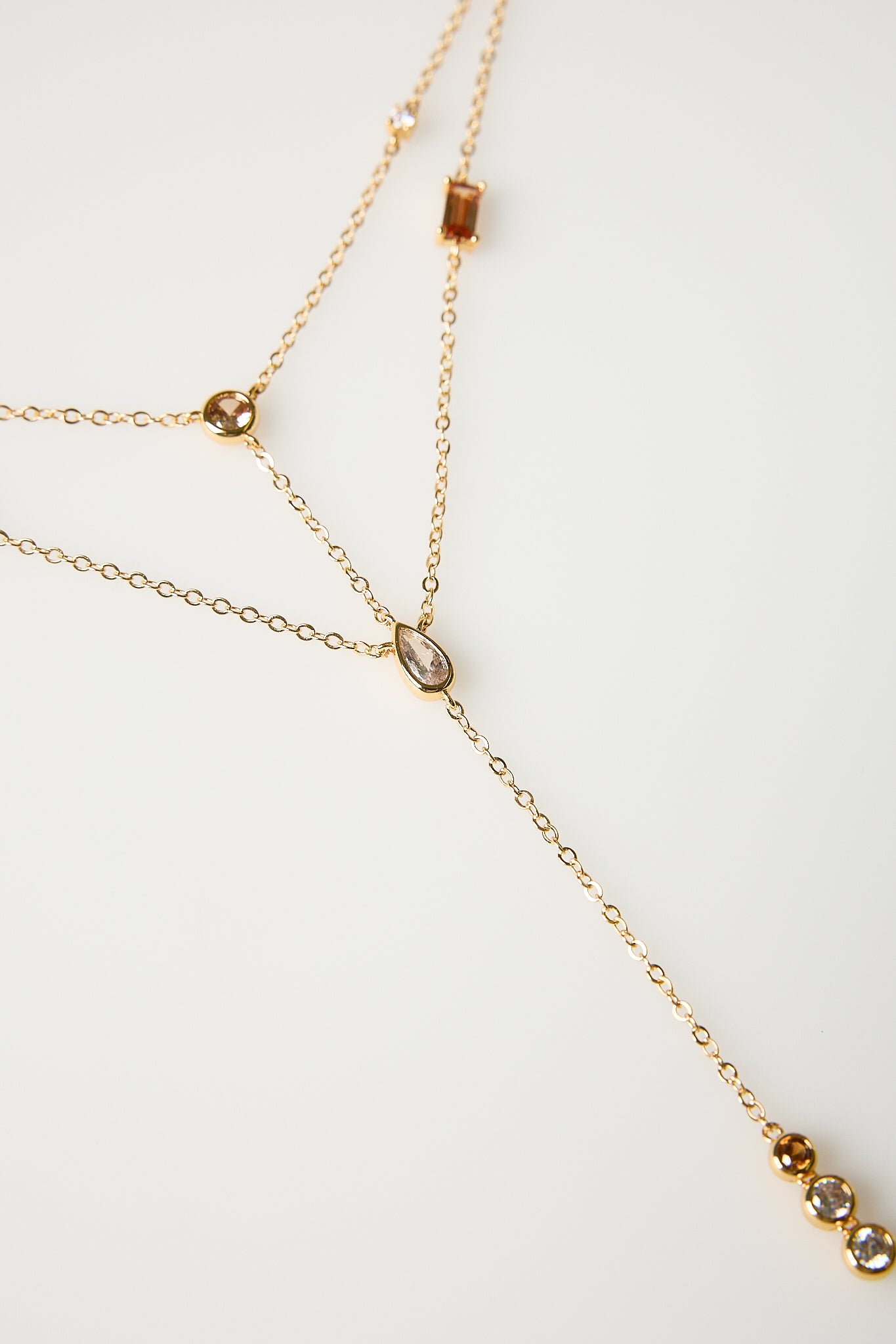 Collier Double Zirconium