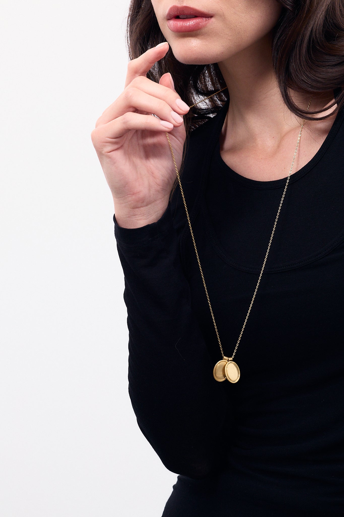 Double Oval Pendant