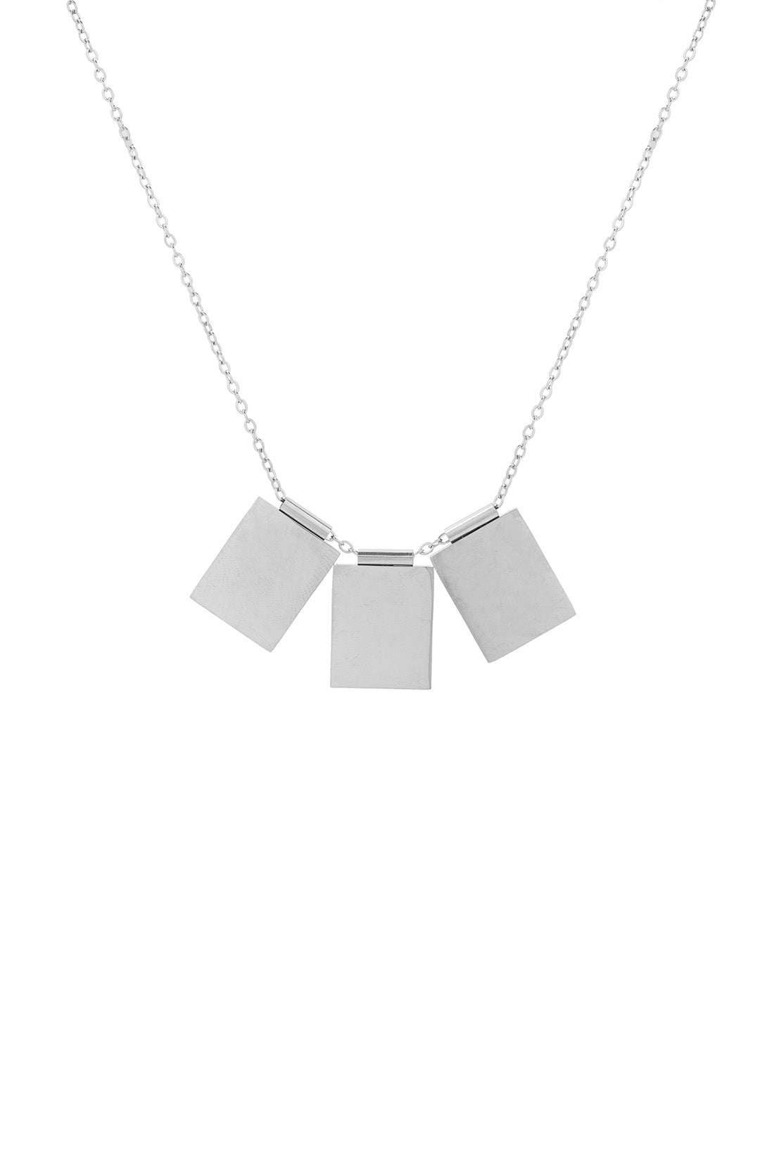 Triple Plate Necklace