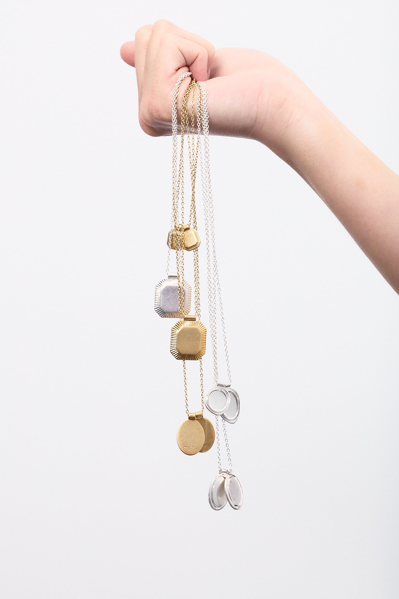 Double Oval Pendant