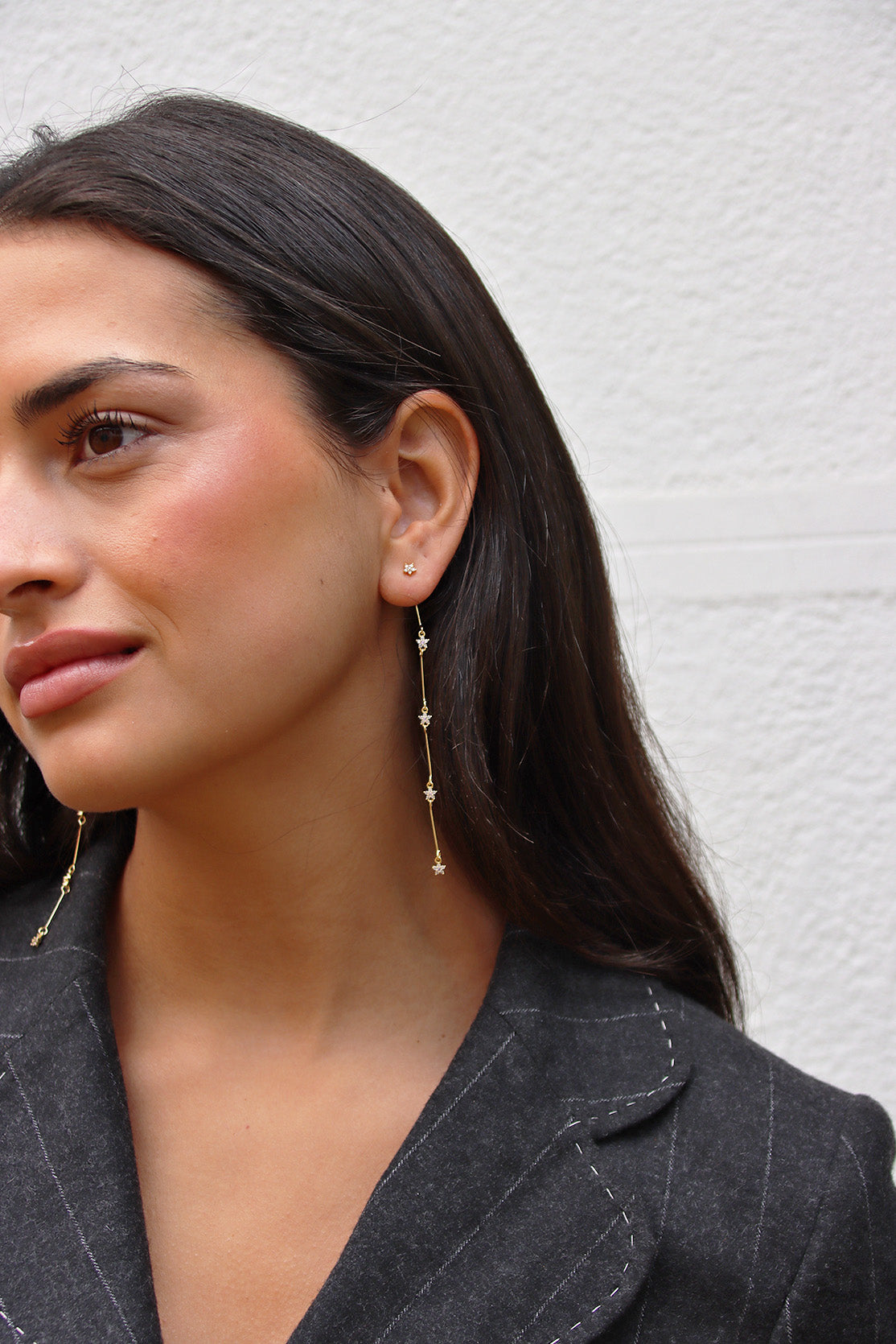 Lilac Flower Detachable Earring