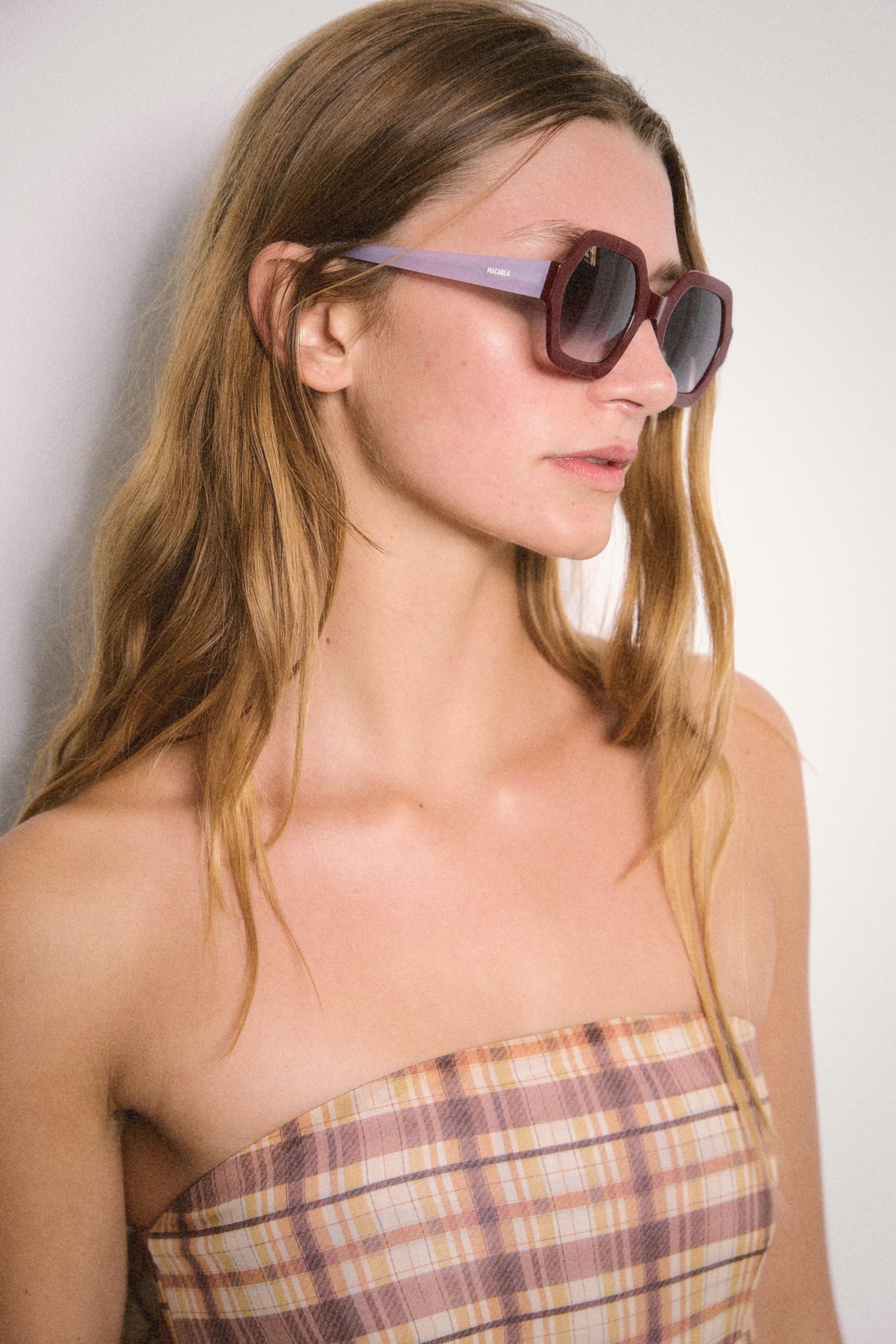 Lola Garnet and Lilac Sunglasses