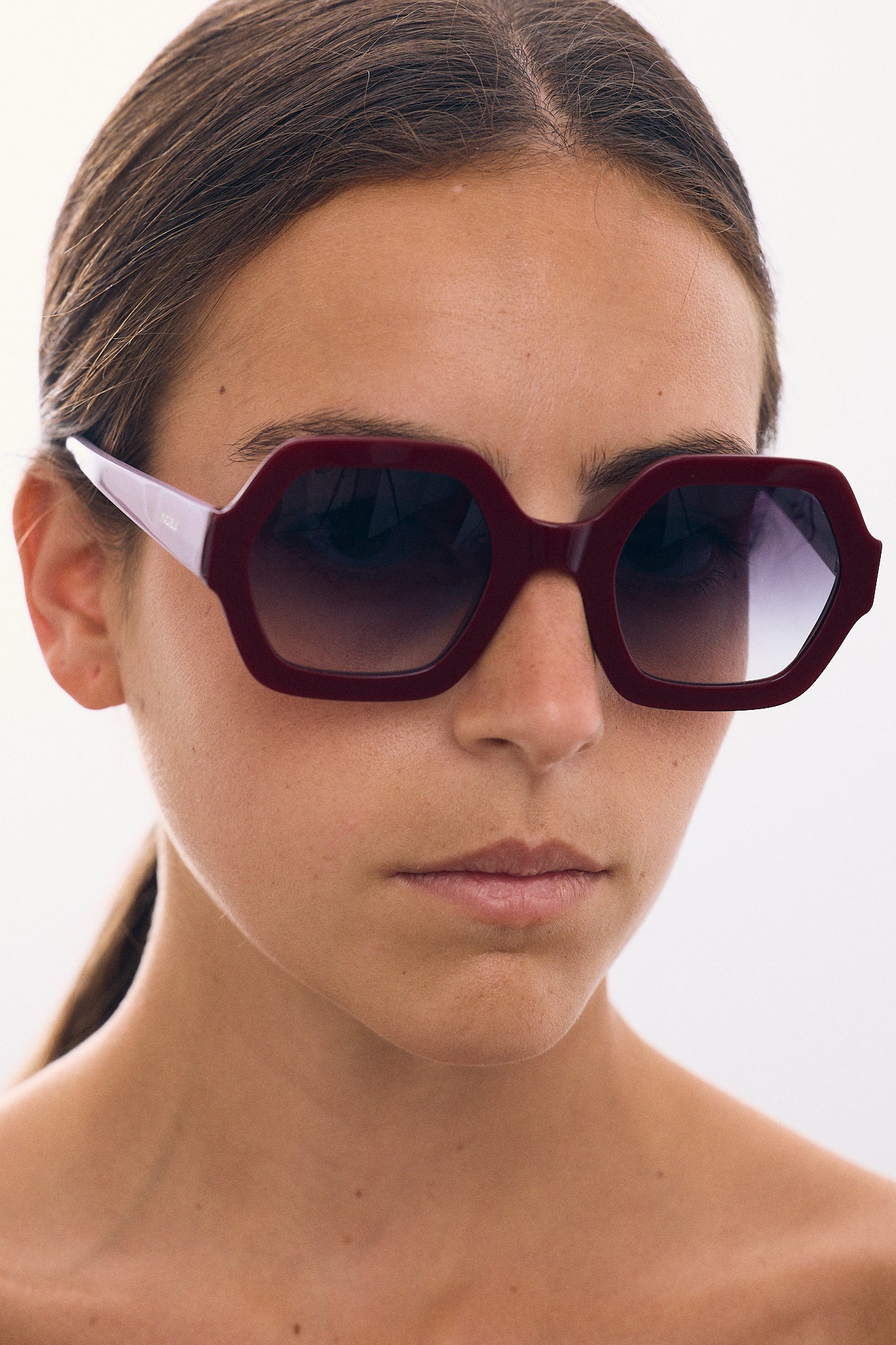 Lunettes de Soleil Lola Grenat et Lilas