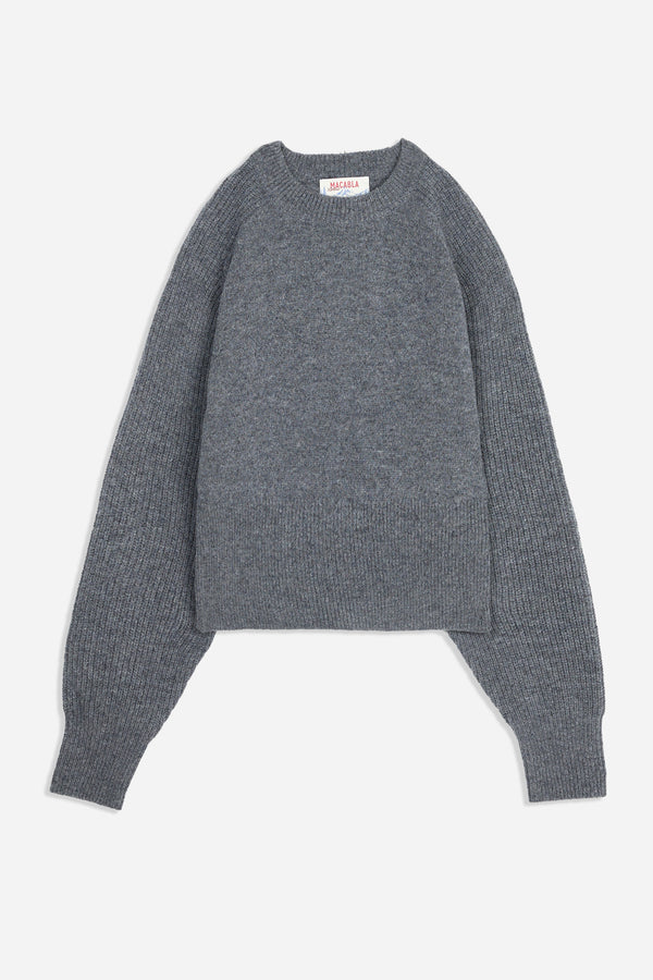 Jersey Cropped Gris