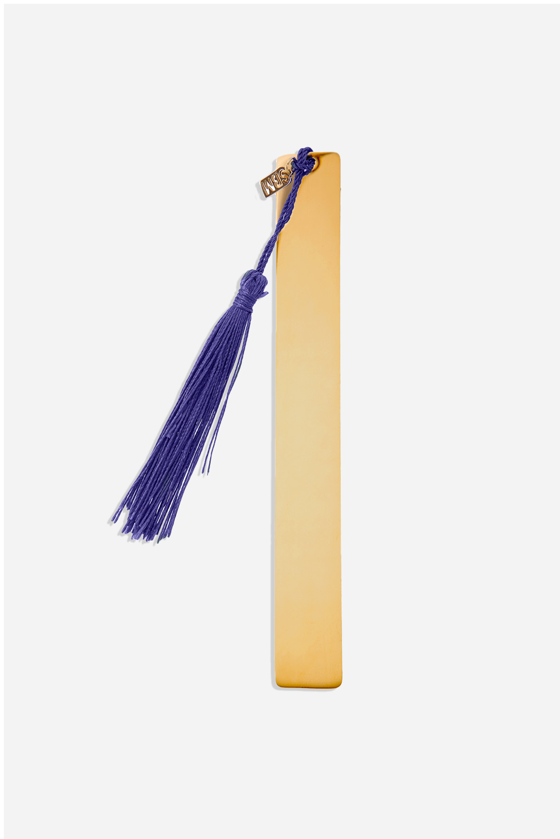 Customizable Blue Bookmark